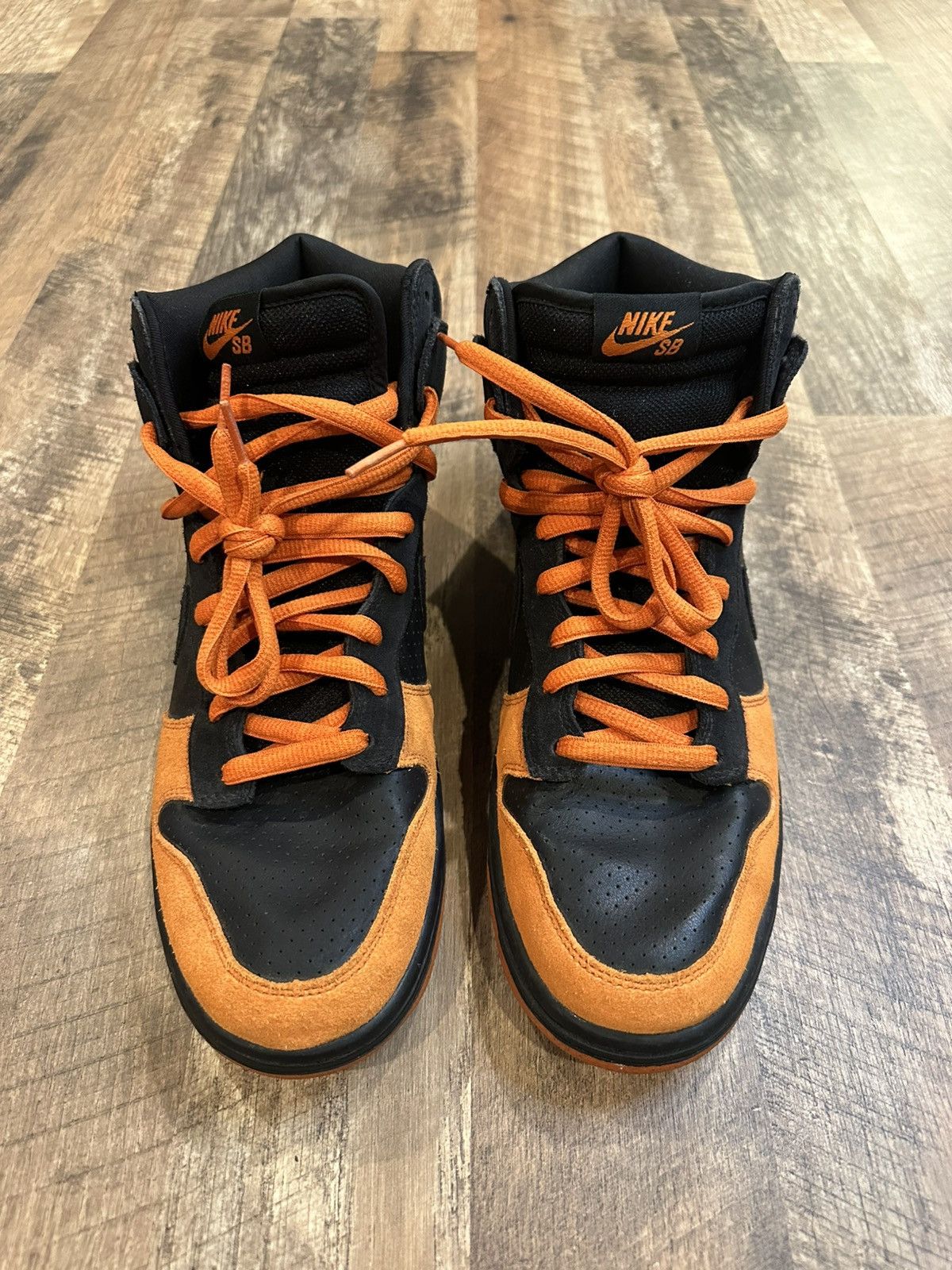 Nike RARE Nike Dunk High Pro SB ‘Golden Gate Bridge’ Halloween 12 Size US 12 / EU 45 - 2 Thumbnail