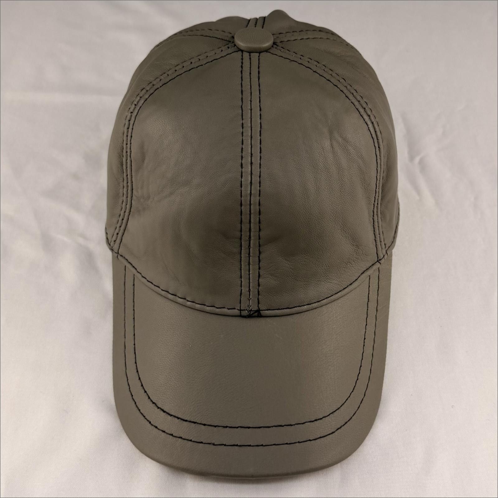 Other NEW Leather Baseball Cap - Premium Hat 090 Size ONE SIZE - 2 Thumbnail