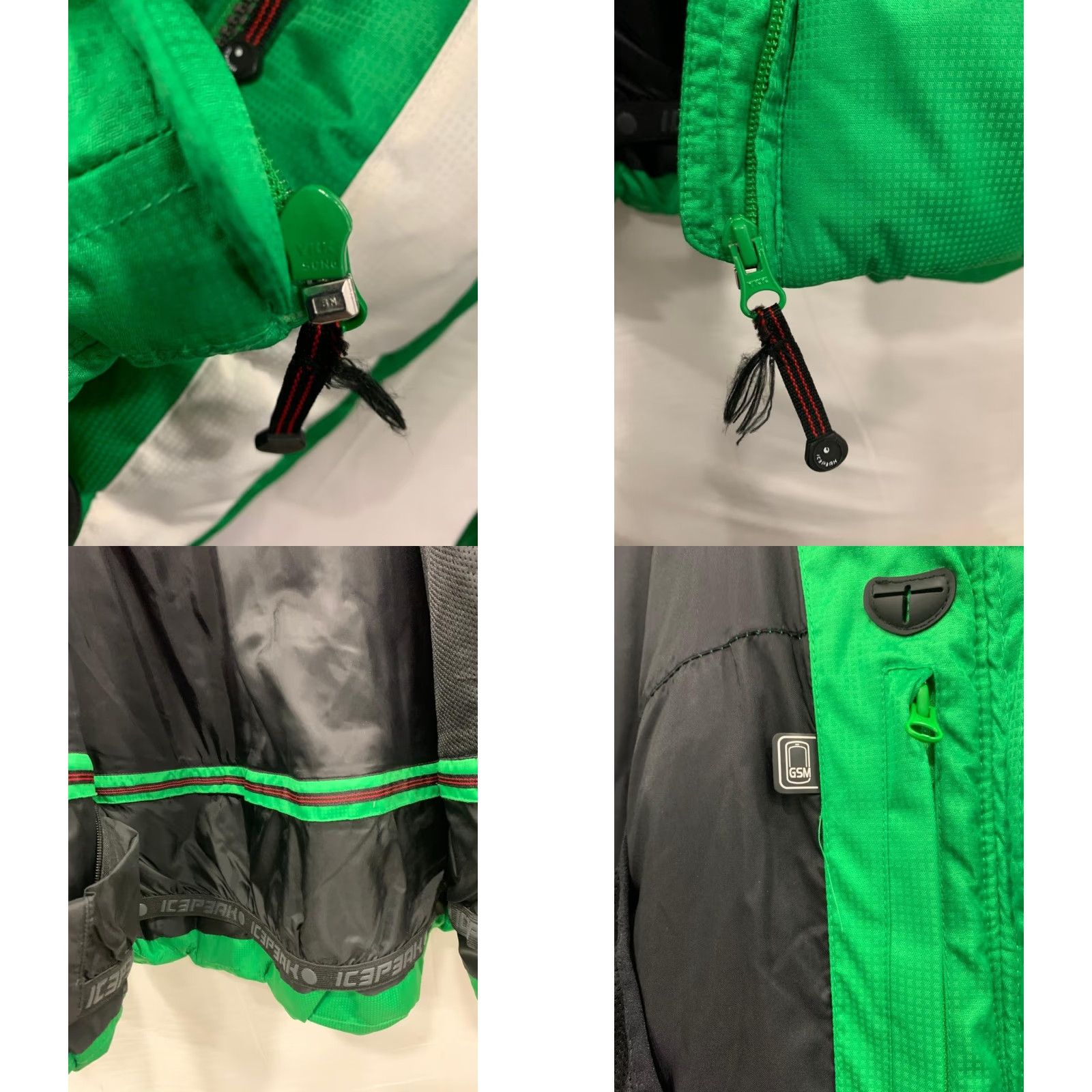 Vintage Icepeak North Point 70°N Green Puffer Jacket Fur Hood Men’s Size L EU 50 Coat Winter Ski Jacket - Hooded - Men Size US L / EU 52-54 / 3 - 8 Thumbnail