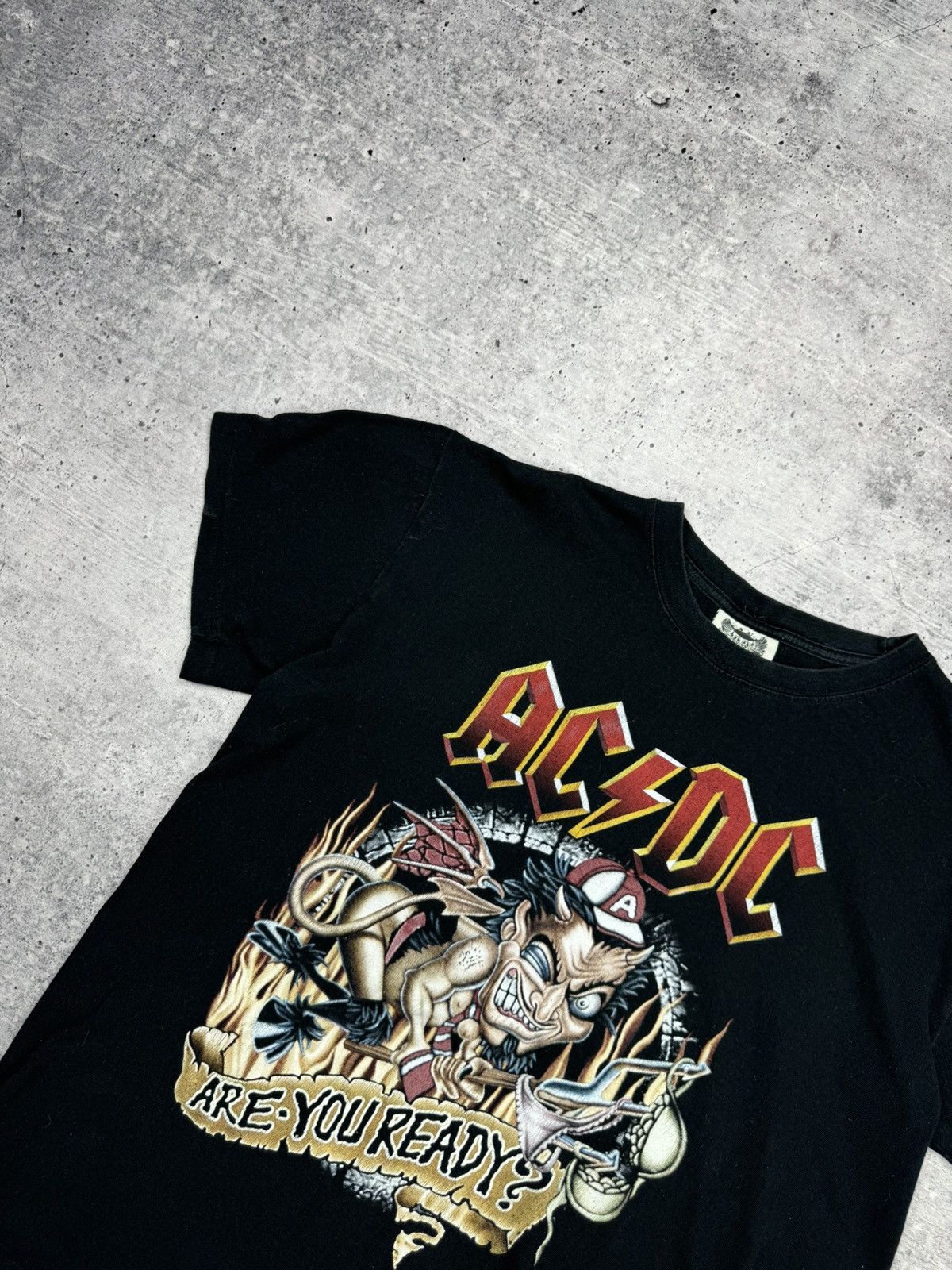 AC/DC × Band Tees 💥💥AC/DC ACDC 90’s Y2K Vintage Big Logo Band Rock T-Shirt Tee Size US M / EU 48-50 / 2 - 5 Thumbnail
