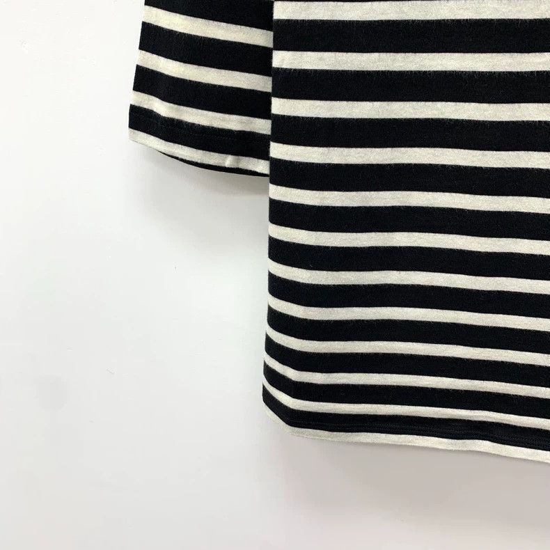 Saint Laurent Paris Saint Laurent Color-block striped, five-pointed star and di Size S / US 4 / IT 40 - 4 Thumbnail