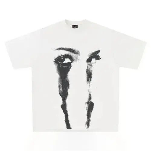 VIBE Atsuko x Ryou Streetwear Harajuku Cry Printed T-Shirt y2k Size US M / EU 48-50 / 2 - 1 Thumbnail