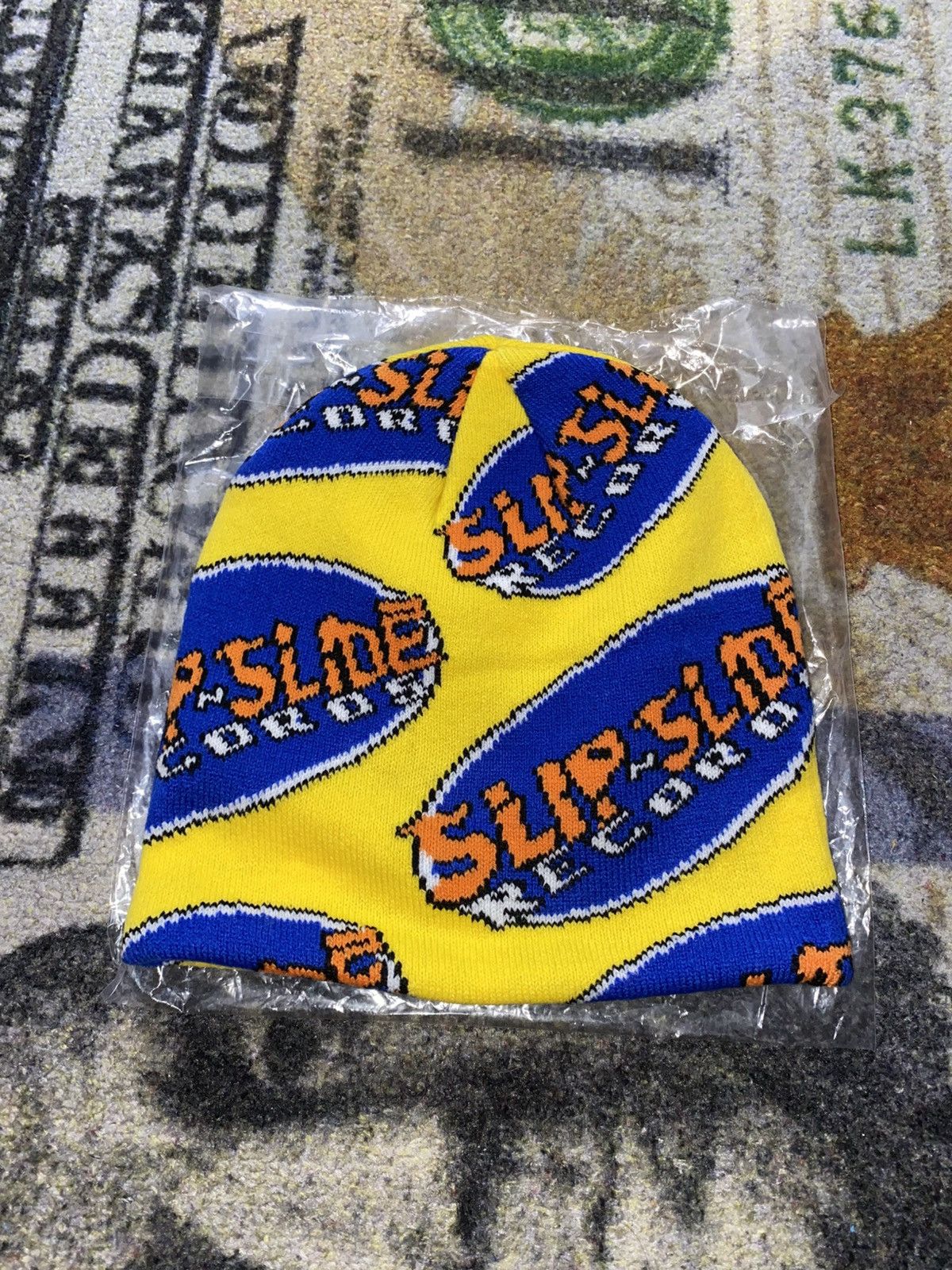 Andrew Andrew Slip N Slide Records Beanie Size ONE SIZE - 1 Thumbnail