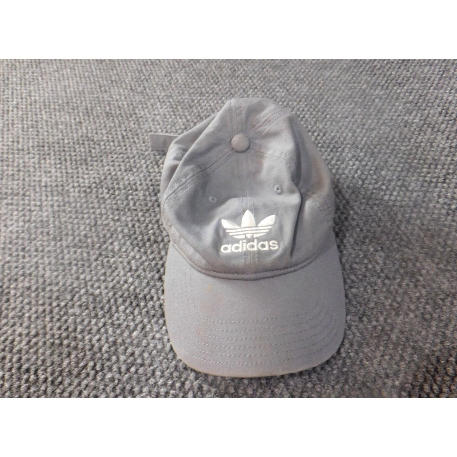 Adidas adidas Hat Cap strapback gray logo classic retro One Size Men Snapback Casual Vintage: No Size ONE SIZE - 2 Thumbnail