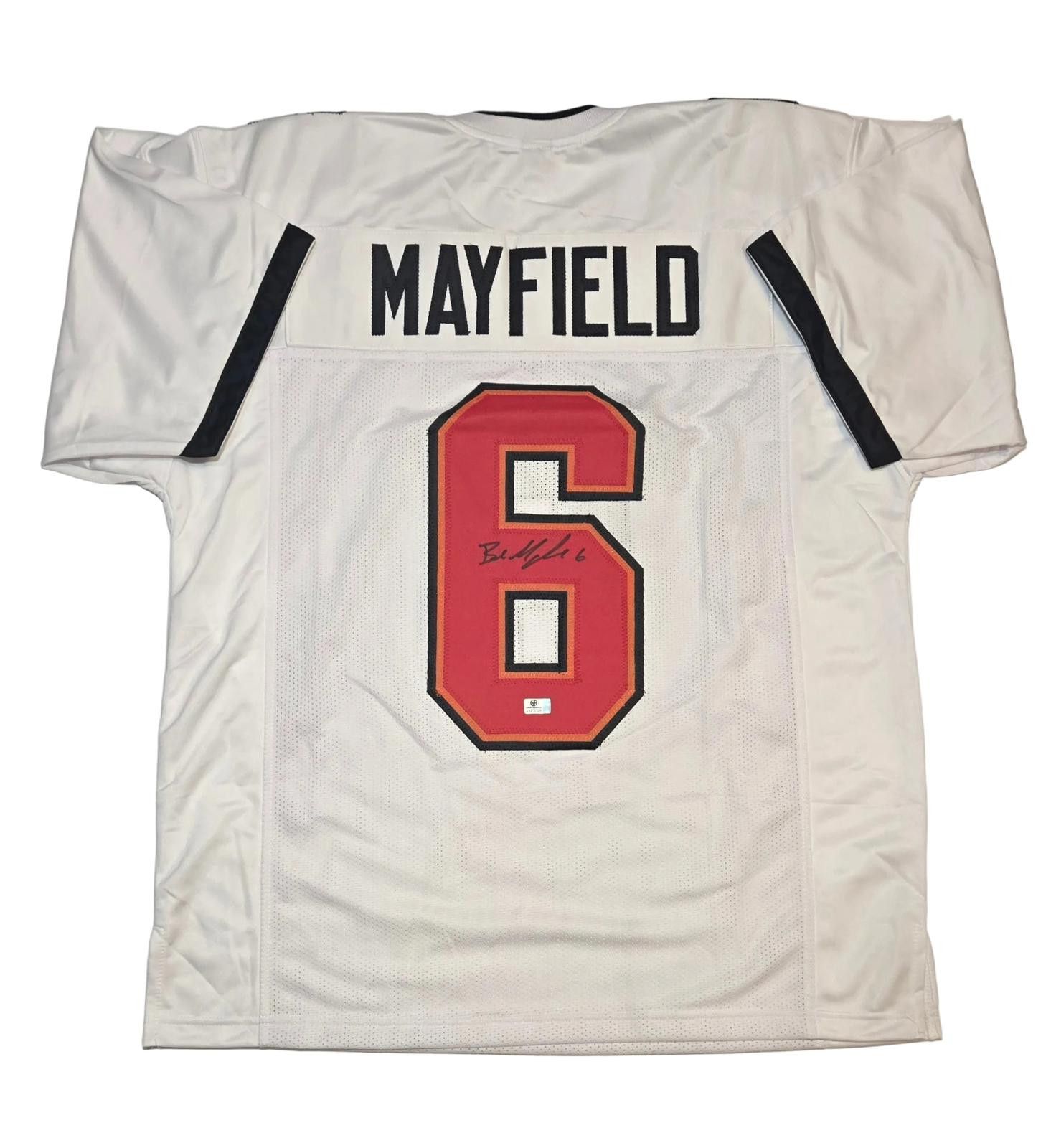 Other Baker Mayfield Buccaneers Autographed White Jersey COA (XL) Size ONE SIZE - 2 Thumbnail