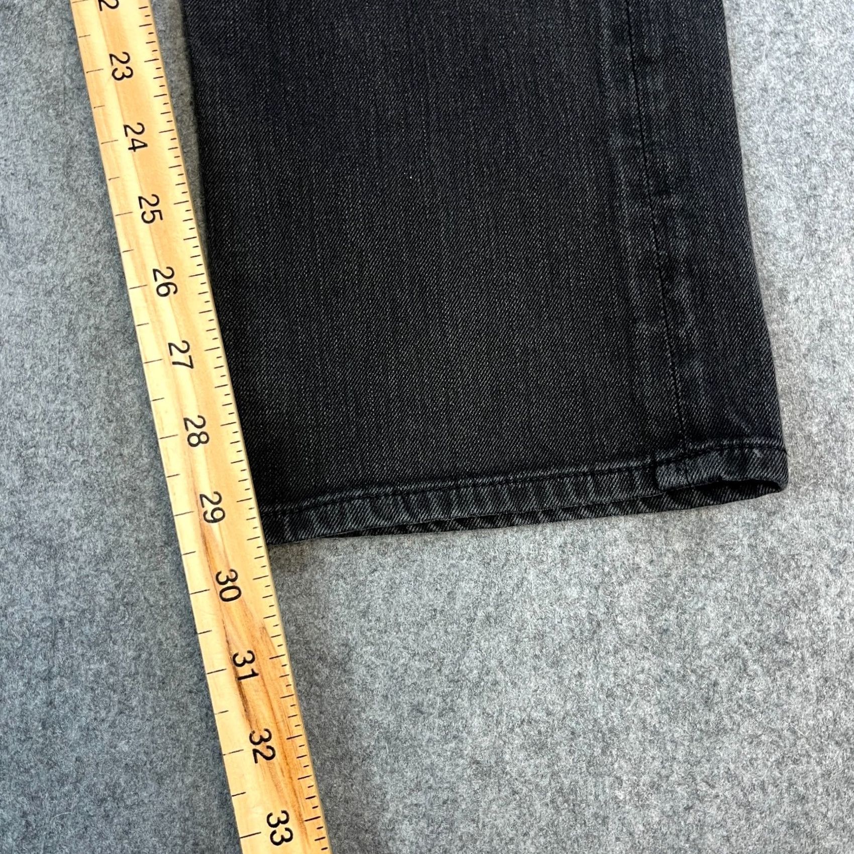 Hugo Boss HUGO BOSS Denim Jeans Slim Fit 38 32 Black Dark Wash Delaware BC-L-C Jeans Mens Slim Fit 38 waist - No extra text Size US 38 / EU 54 - 4 Thumbnail