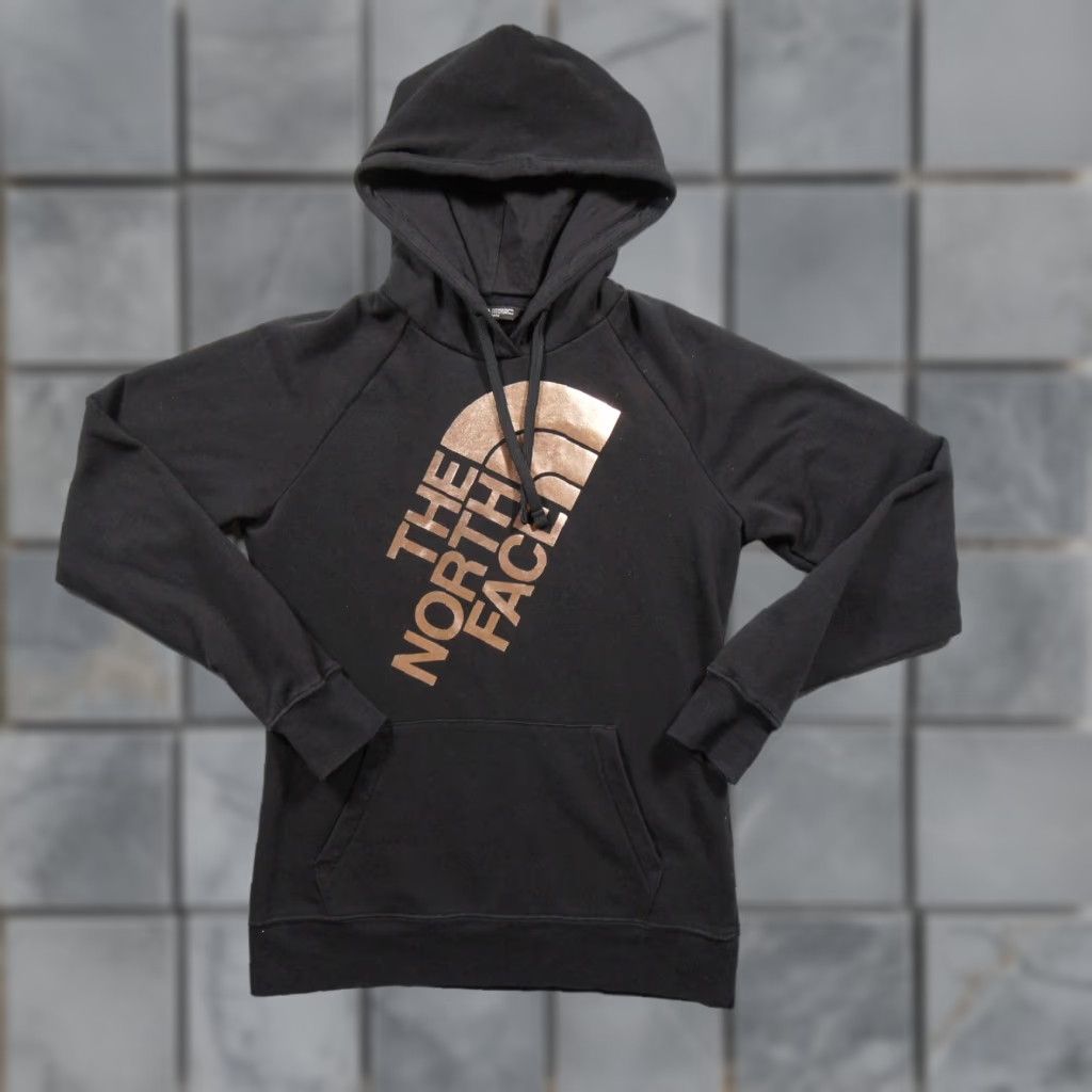 The North Face North Face Sweatshirt Womens Medium Black Hoodie Pullover Sweater Outdoor Size M / US 6-8 / IT 42-44 - 1 Thumbnail
