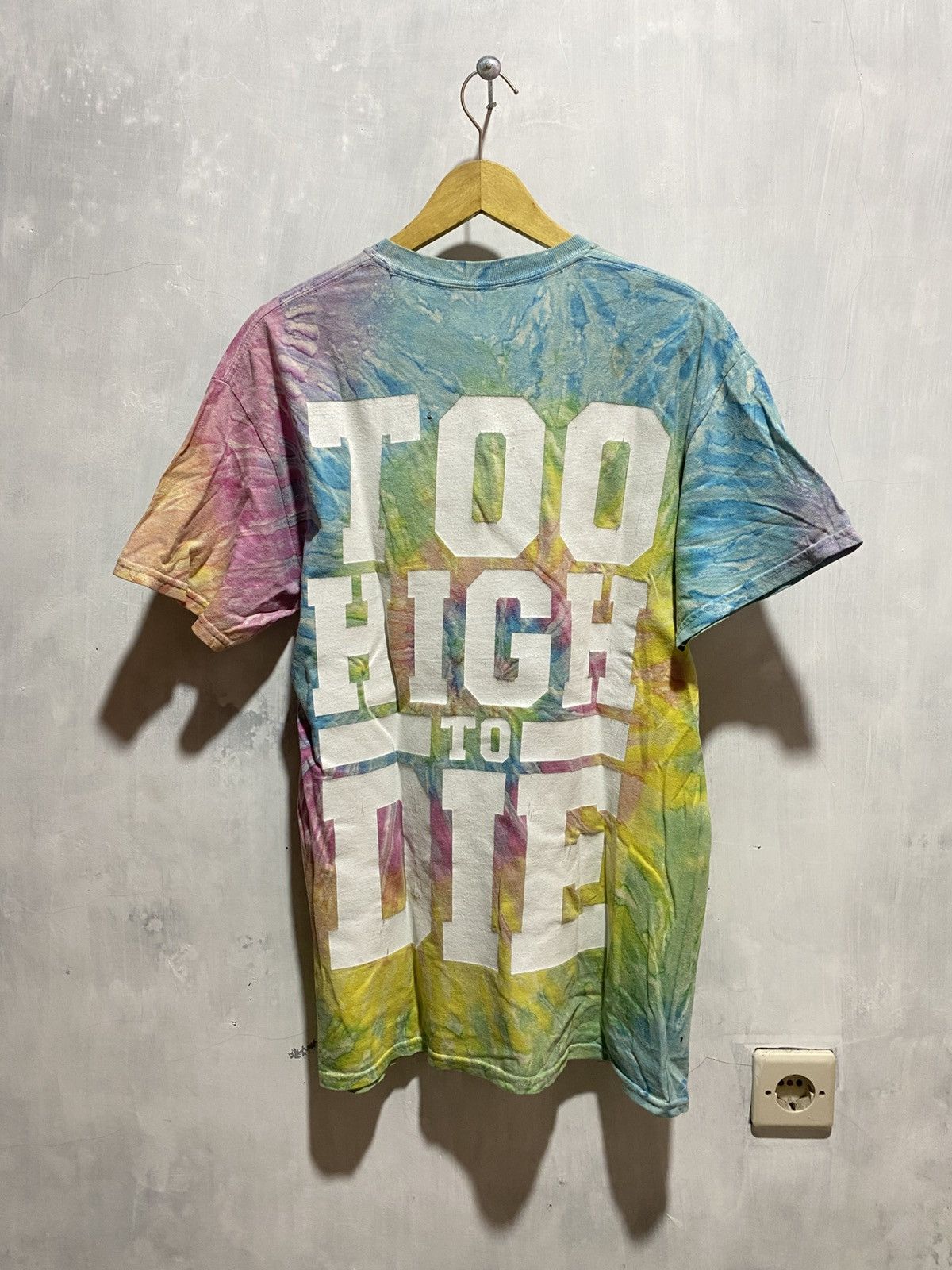Band Tees Deez nuts hardcore to high to die tie dye tshirt Size US M / EU 48-50 / 2 - 2 Thumbnail