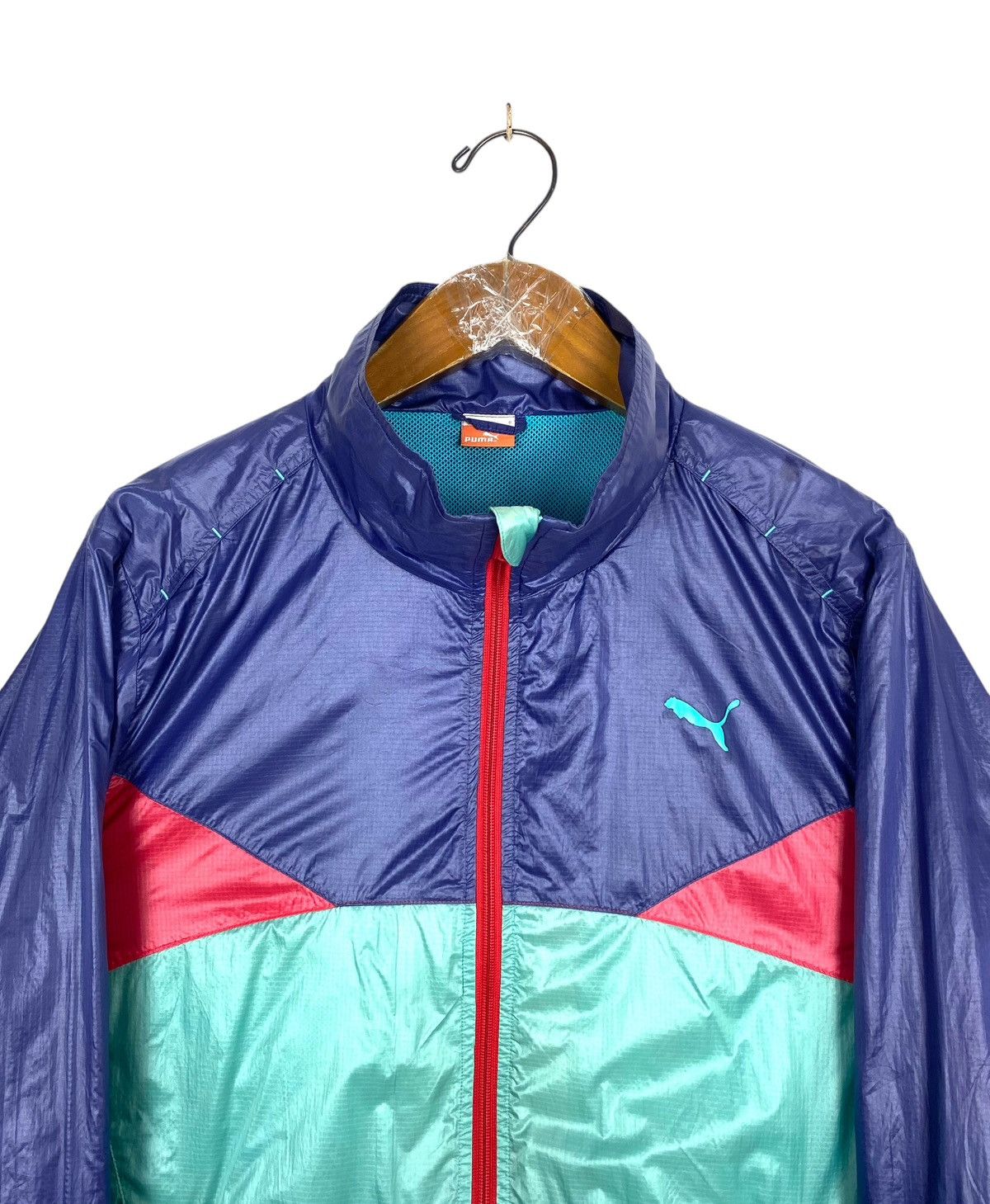 Puma Rare‼️ Puma Colour Block Light Jacket Size US M / EU 48-50 / 2 - 4 Thumbnail