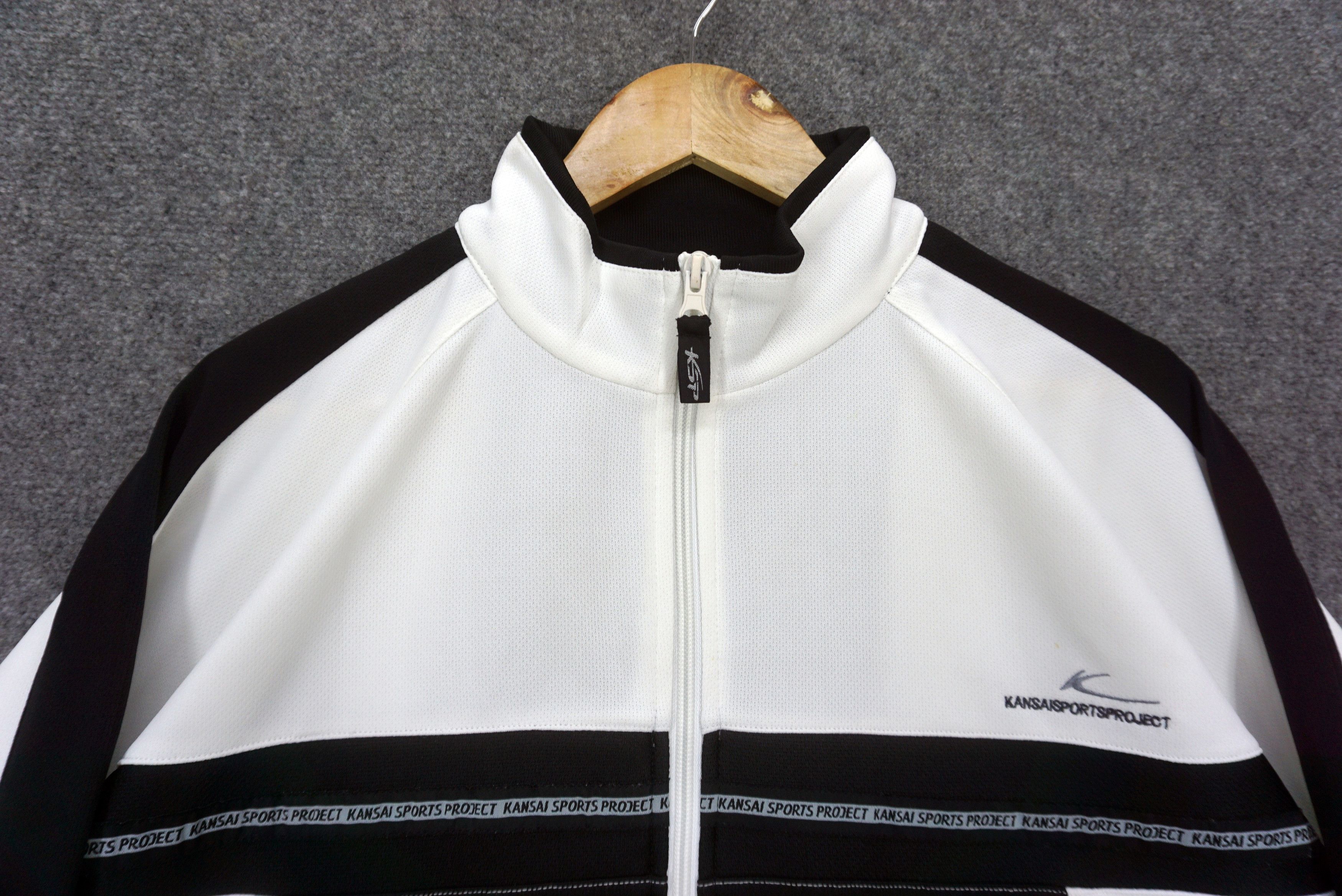 Japanese Brand Vintage Kansai Yamamoto Kansai Sport Project Track Jacket Size US L / EU 52-54 / 3 - 3 Thumbnail