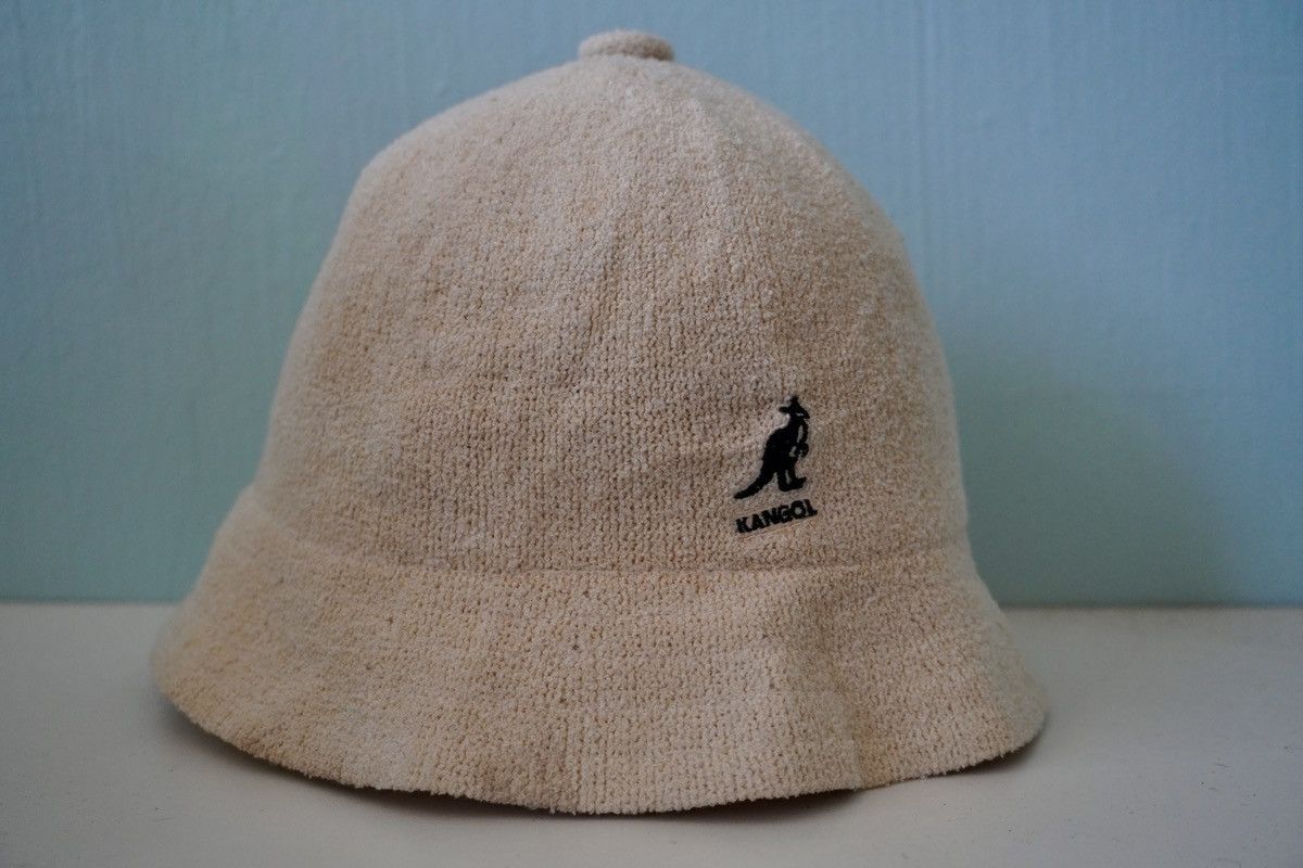 Kangol × Vintage Vintage kangol bucket hat embroidered logo hiphop streetwear Size ONE SIZE - 2 Thumbnail