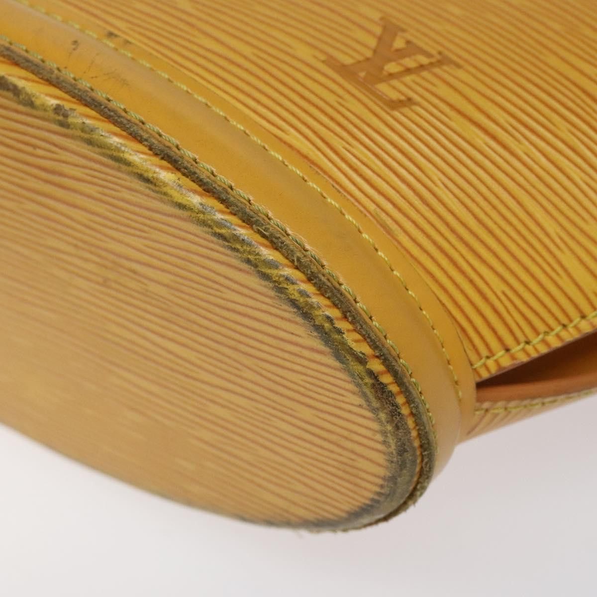 Louis Vuitton LOUIS VUITTON Epi Saint Jacques Hand Bag Yellow M52279 Size ONE SIZE - 9 Thumbnail