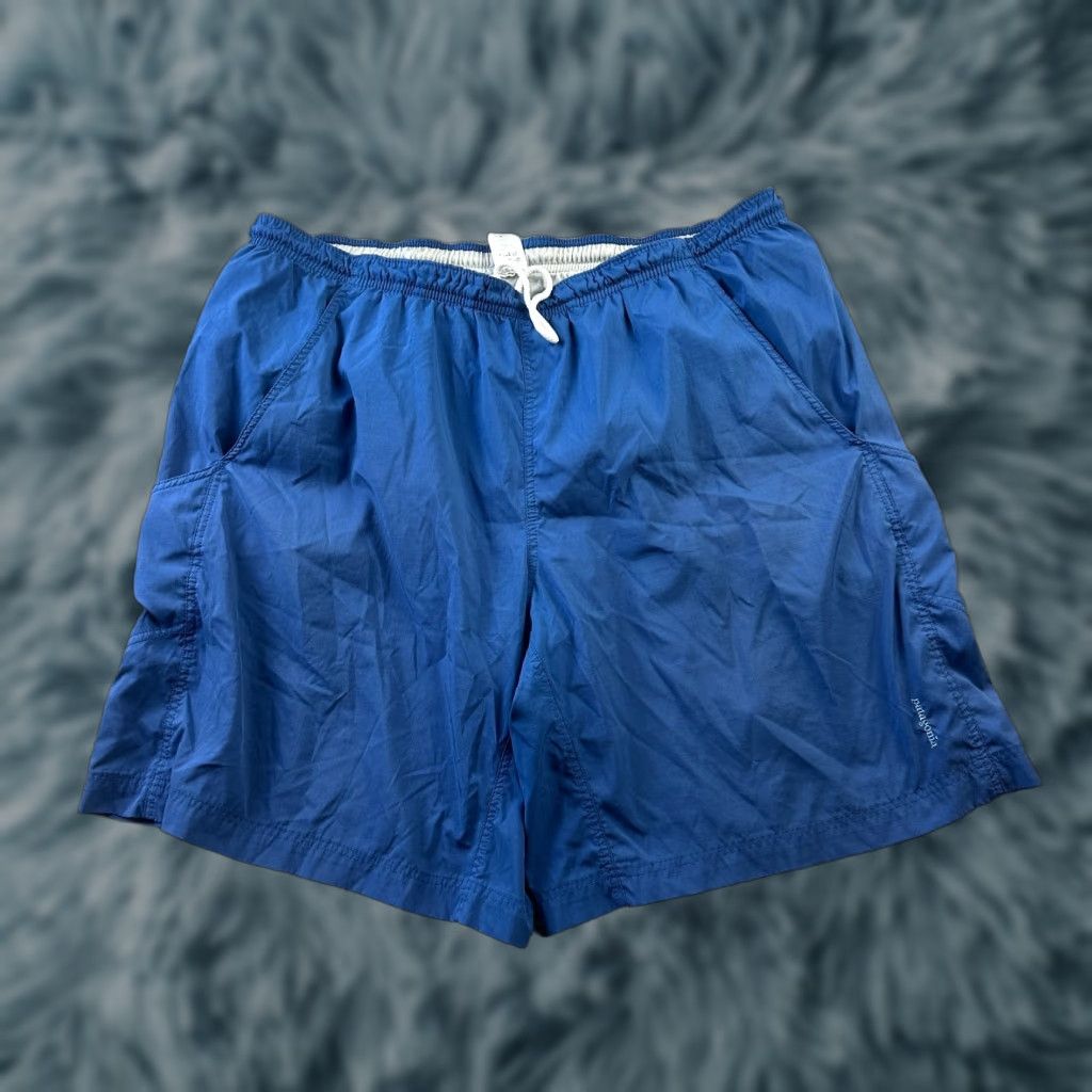 Patagonia Patagonia Shorts Mens Large Lined Blue Outdoor Athletic 9" Inseam 9" Polyester Pockets Logo Casual Travel Shirt? Size US 33 - 1 Thumbnail