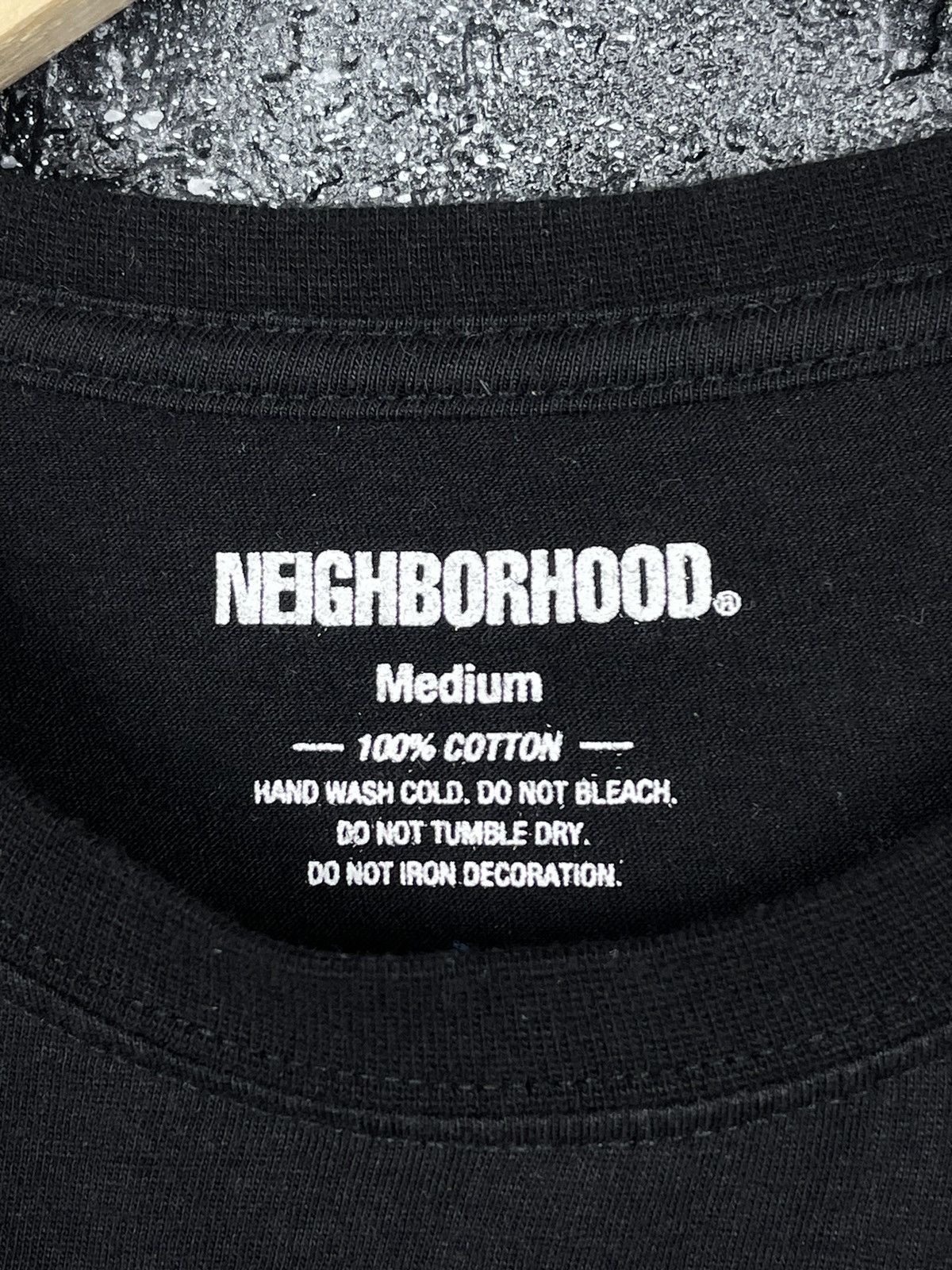 Japanese Brand × Neighborhood Neighborhood Men’s Basic Black T-Shirt Size M Size US M / EU 48-50 / 2 - 7 Thumbnail