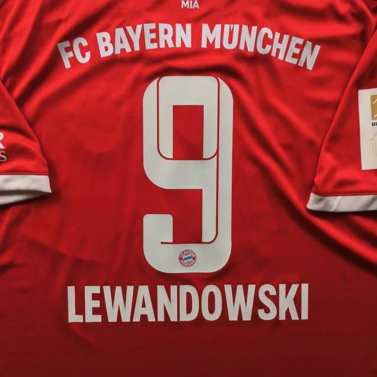 Adidas Bayern Munich 2022-23 home Lewandowski football jersey 3XL Size US XXL / EU 58 / 5 - 9 Thumbnail