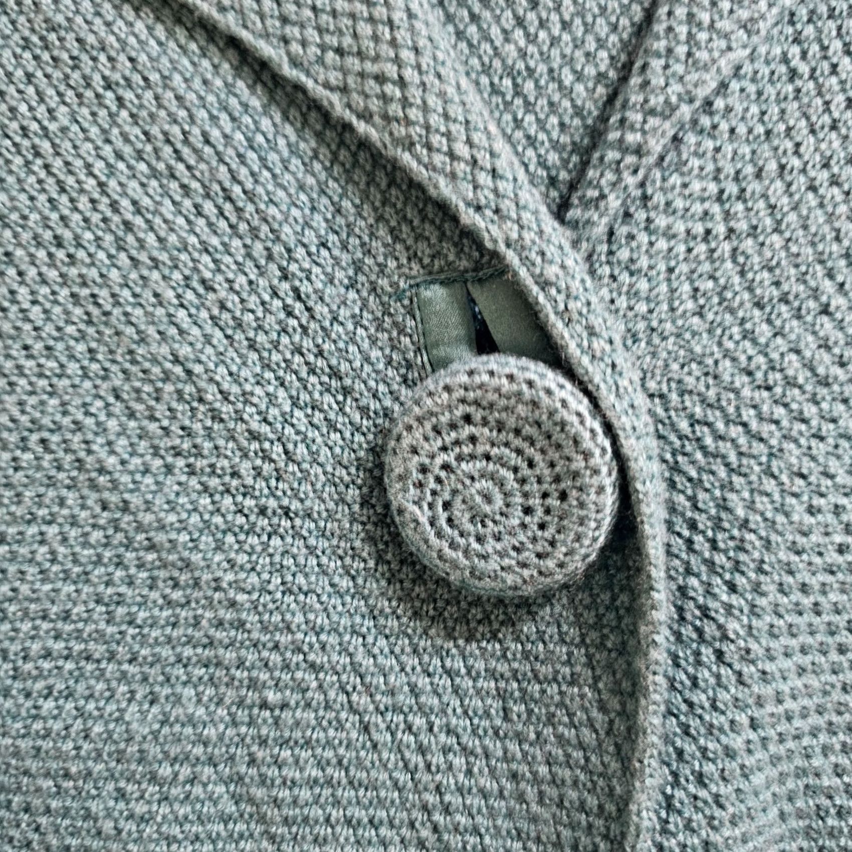 J. Jill VINTAGE J. Jill Cardigan Sweater Women M Green Wool Blend Long Sleeve Casual Size M / US 6-8 / IT 42-44 - 5 Thumbnail