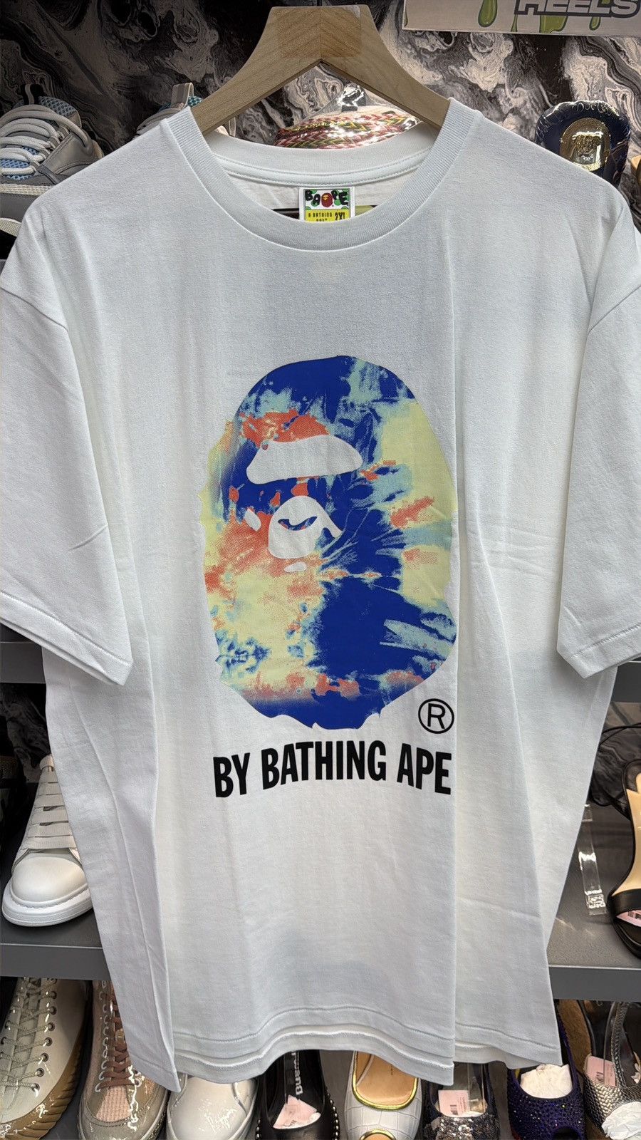Bape Bape World Gone Mad Karate White Tee Size US S / EU 44-46 / 1 - 3 Thumbnail