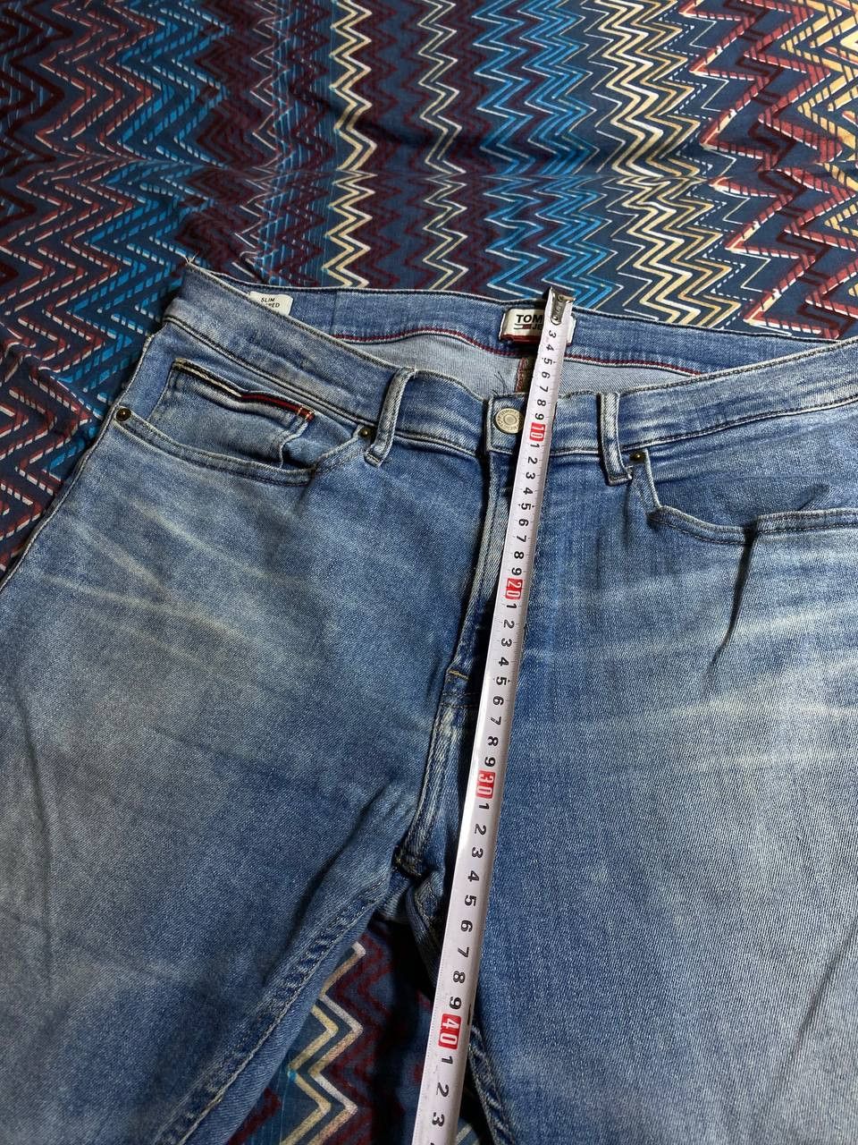 Tommy Hilfiger × Vintage Vintage FADED RIPPEP Jean denim PANTS Size US 33 - 12 Thumbnail