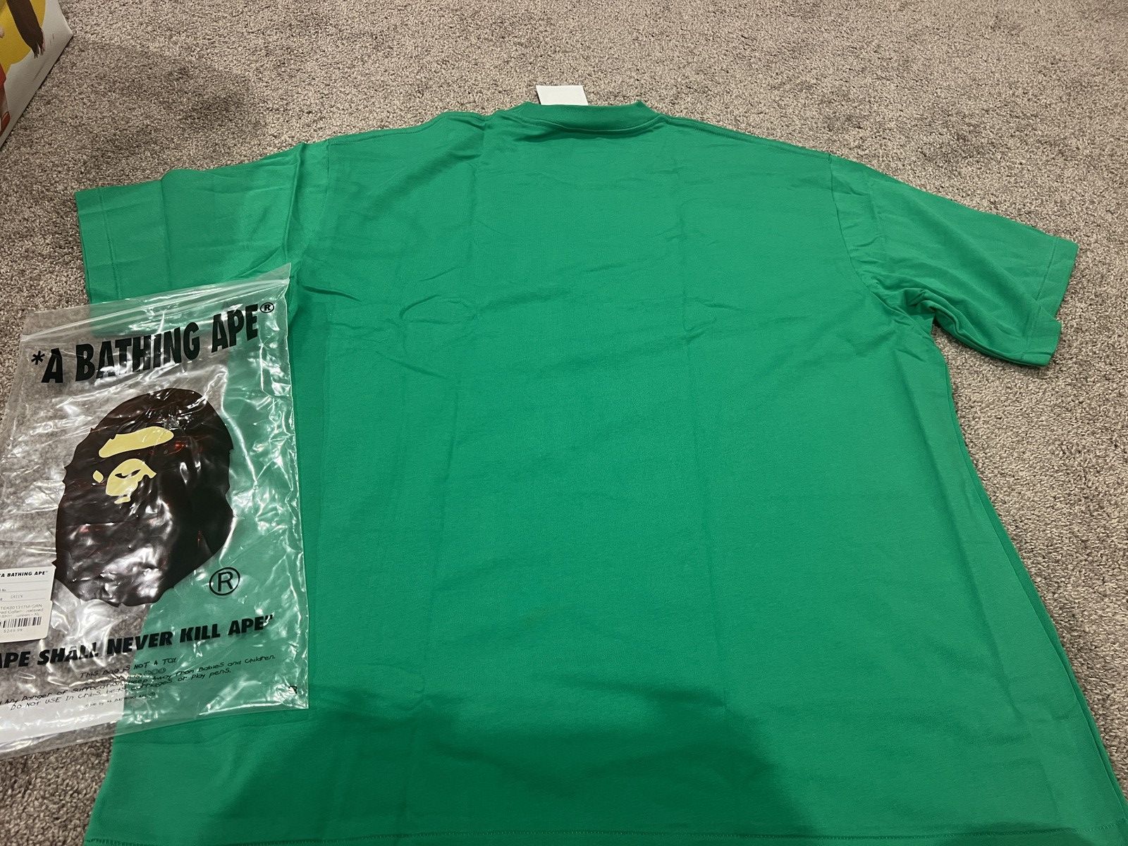Bape Brand new A Bathing Ape layered college WGM tee XL Size US XL / EU 56 / 4 - 5 Thumbnail