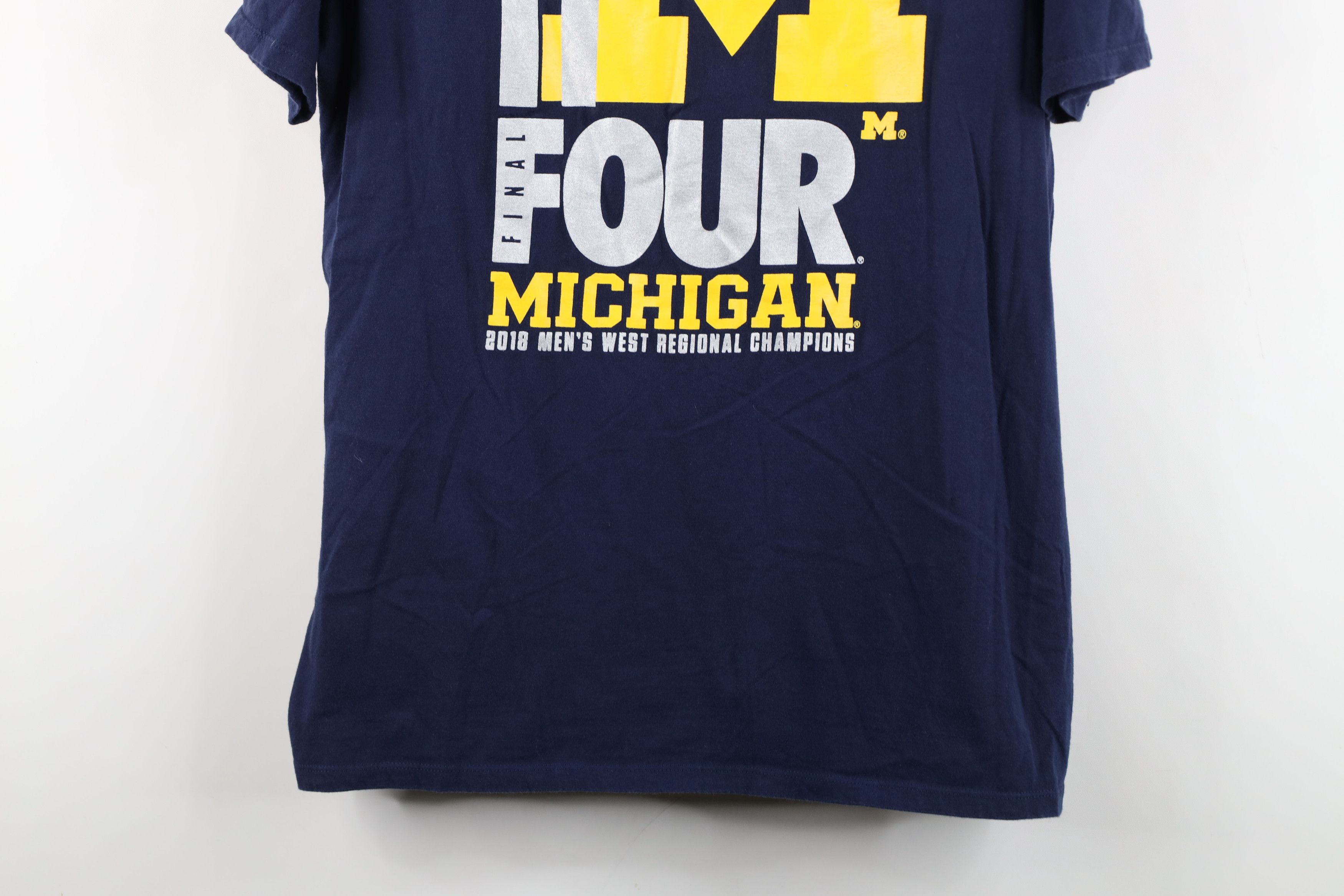 Nike Nike Air Jordan University of Michigan Basketball T-Shirt Size US L / EU 52-54 / 3 - 3 Thumbnail