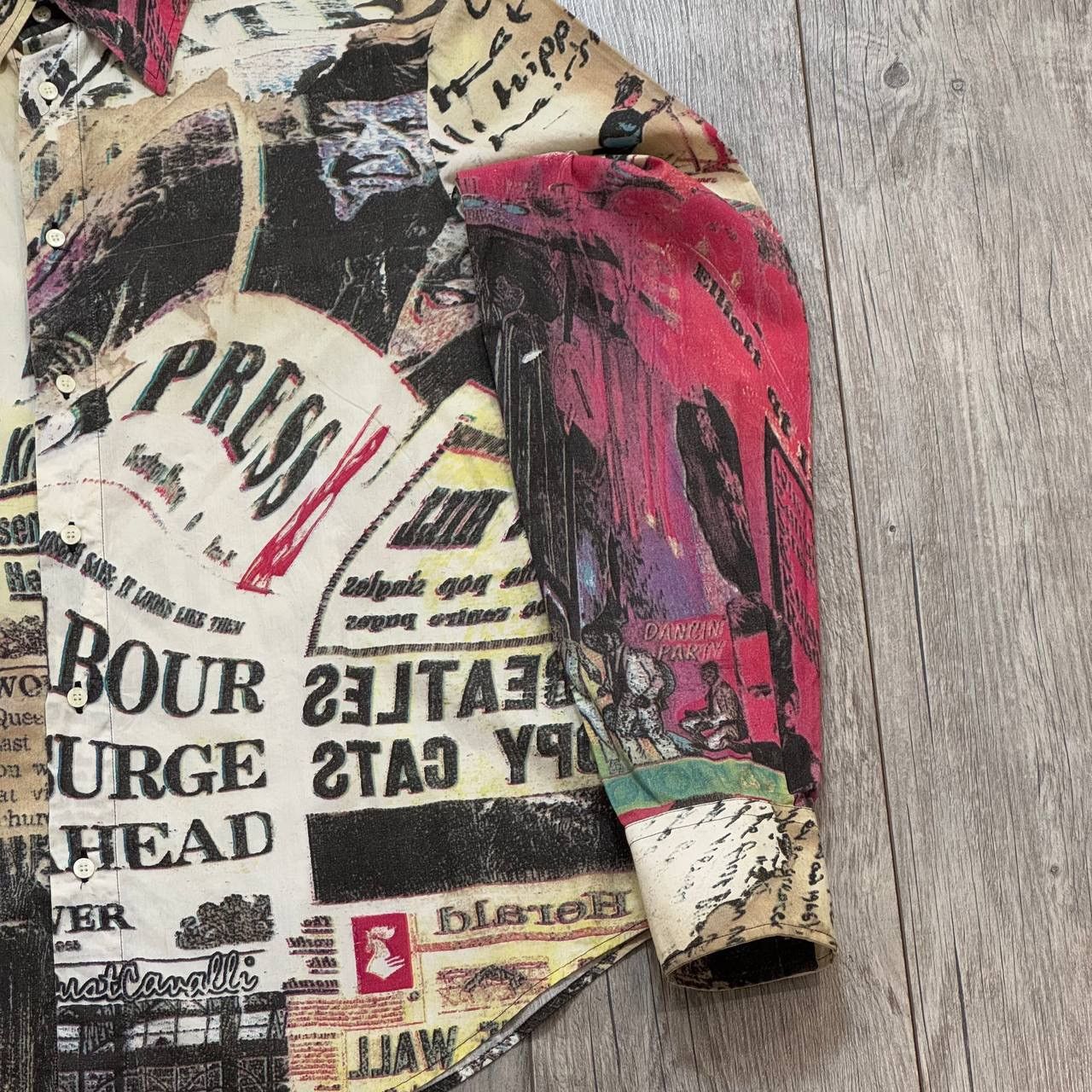 Just Cavalli Just Cavalli Archive Printed Shirt Size US L / EU 52-54 / 3 - 3 Thumbnail