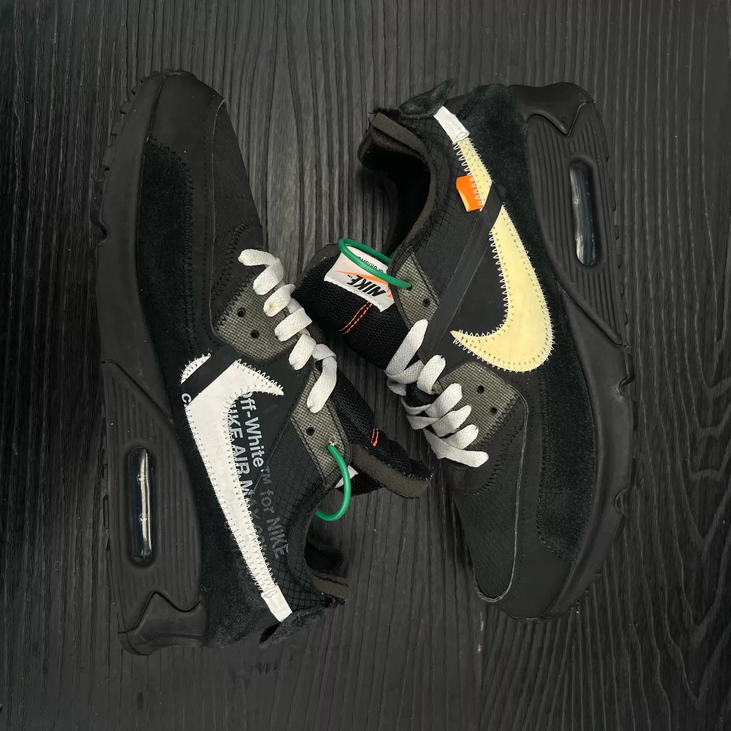 Nike Nike Air Max 90 Black Size US 8.5 / EU 41-42 - 2 Thumbnail