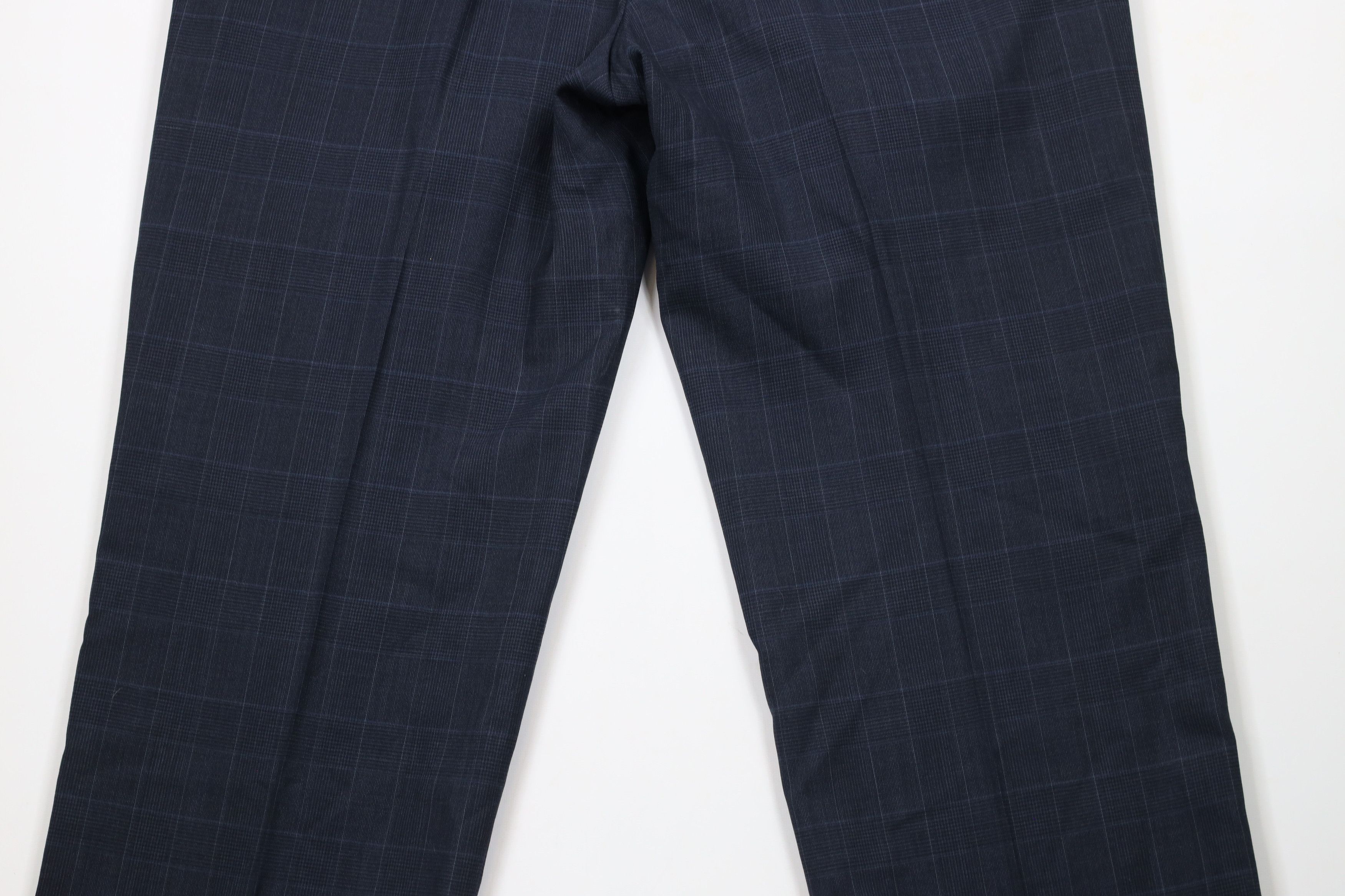 Vintage Vintage 70s Streetwear Cuffed Wide Leg Chino Pants Plaid Size US 36 / EU 52 - 9 Thumbnail