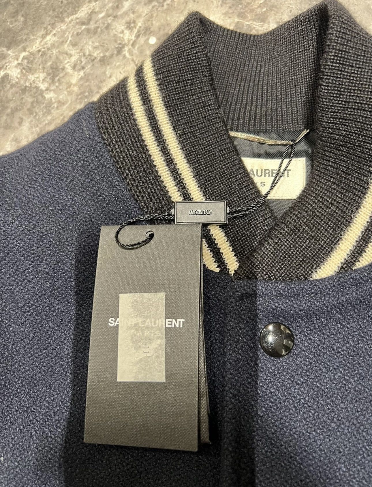Saint Laurent Paris Saint Laurent baseball jacket 2014 Size US S / EU 44-46 / 1 - 4 Thumbnail