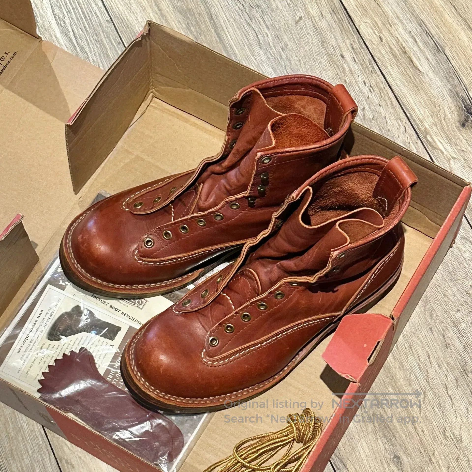 WESCO Wesco Jobmaster 8e Red Dog. Size US 8 / EU 41 - 1 Thumbnail