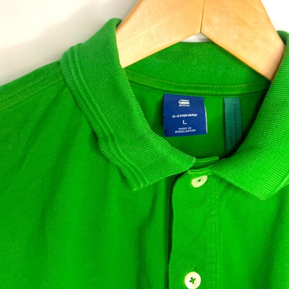 Designer G-Star RAW - Dunda Slim Polo - Large - Stretch Pique 95% Ctn Size US L / EU 52-54 / 3 - 3 Thumbnail