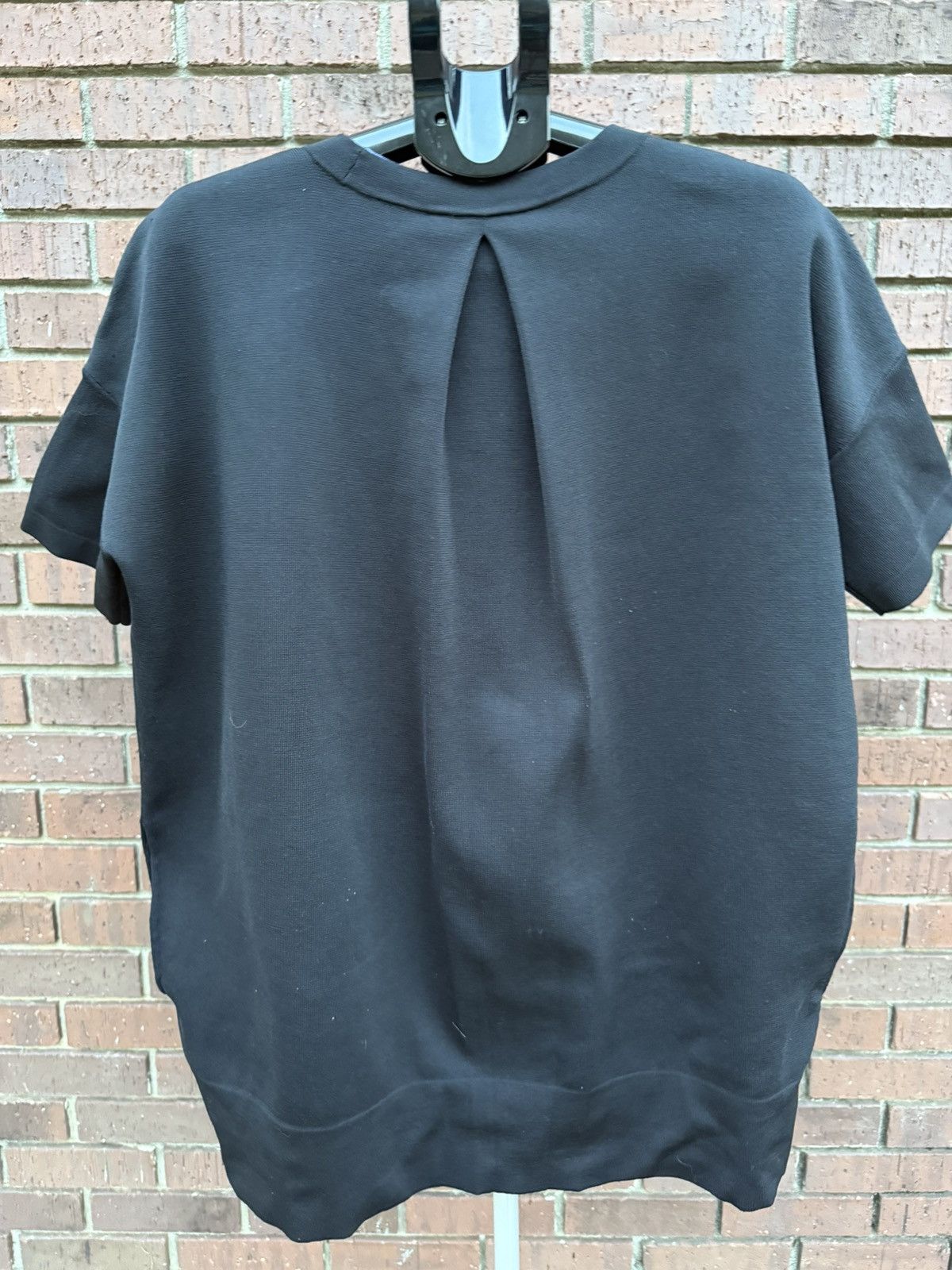 Rag & Bone Rag & Bone Black Oversized Heavyweight Jersey Top Shirt M/L Size M / US 6-8 / IT 42-44 - 5 Thumbnail