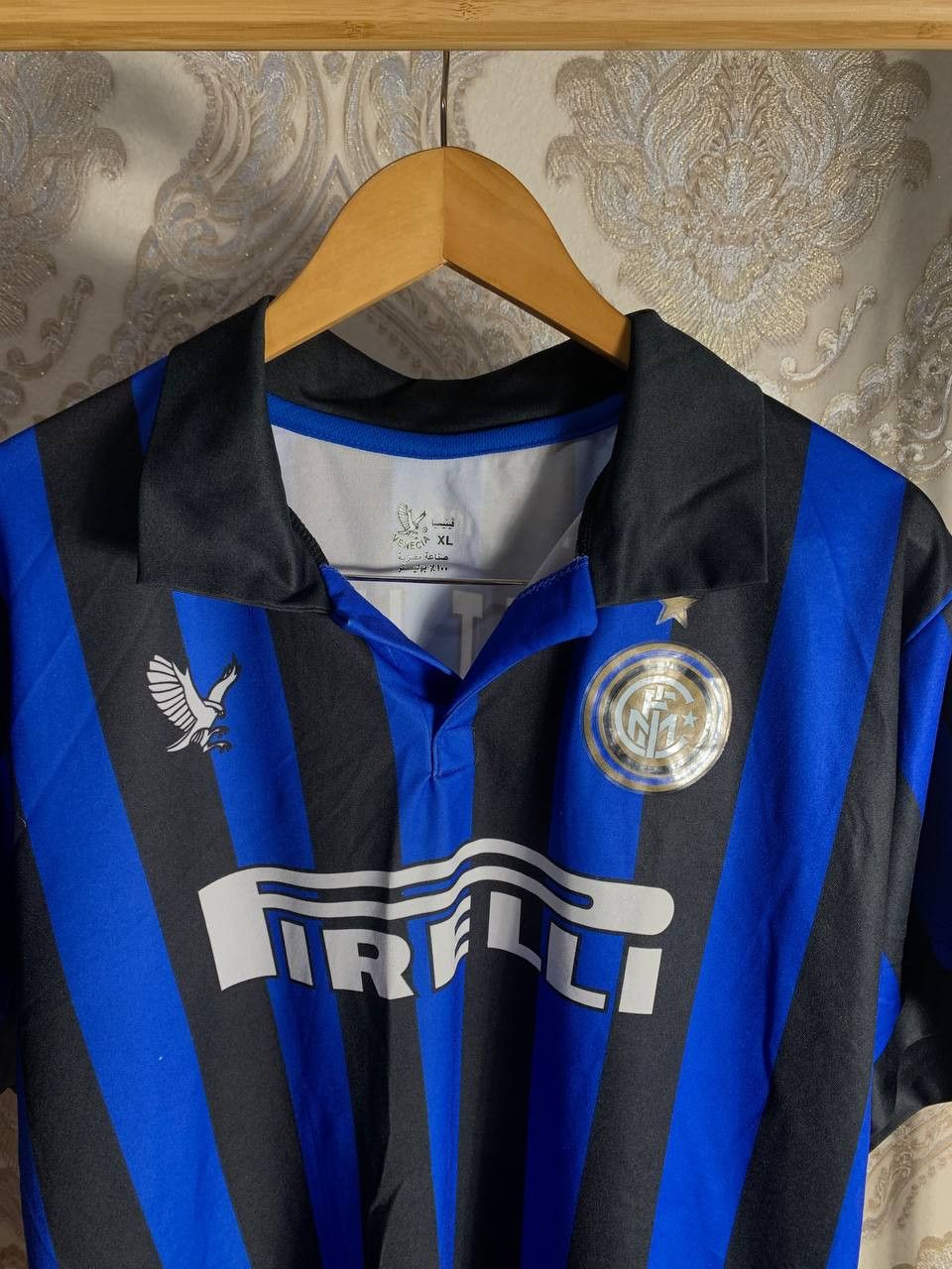 Vintage Very Rare FC Inter Milan Italy Retro Soccer Jersey Y2K 90s Size US XL / EU 56 / 4 - 3 Thumbnail