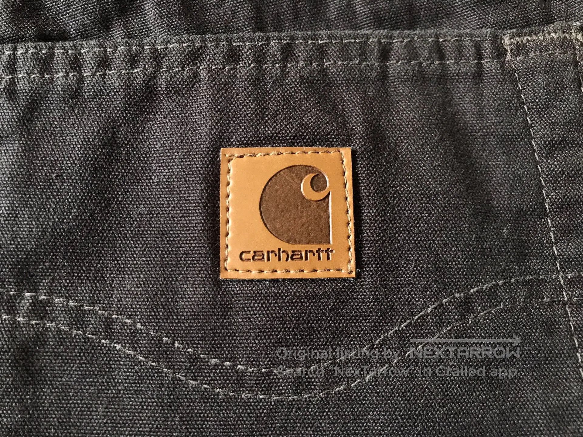 Carhartt Carhartt B159 DKB Canvas Work Pants. Size US 34 / EU 50 - 6 Thumbnail