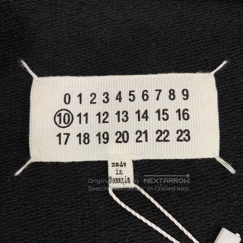 Maison Margiela Maison Margiela Black logo letter embroidery hooded long-s Size US L / EU 52-54 / 3 - 5 Thumbnail