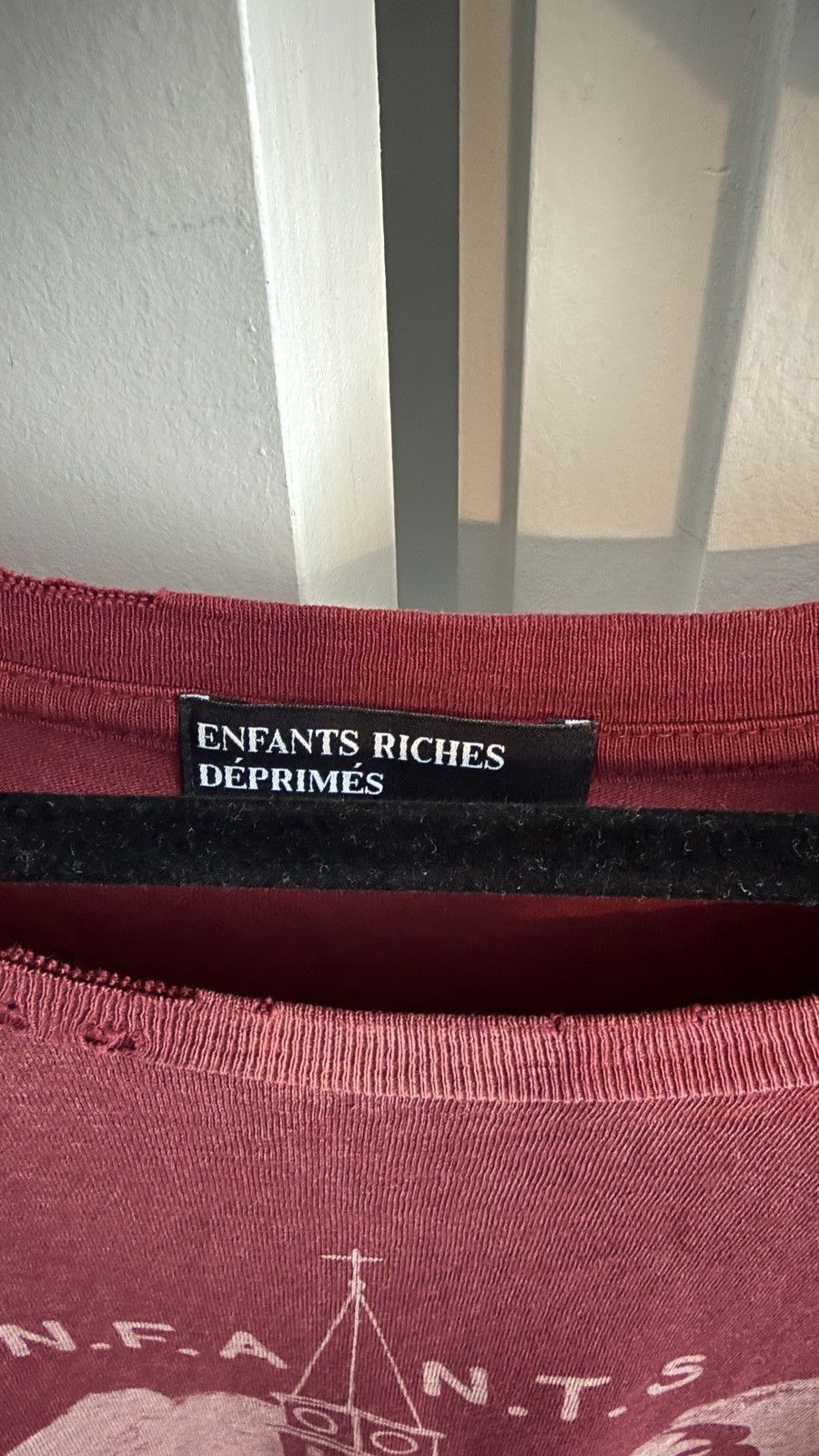 Enfants Riches Deprimes ERD Burning Church Tee Size US L / EU 52-54 / 3 - 2 Thumbnail