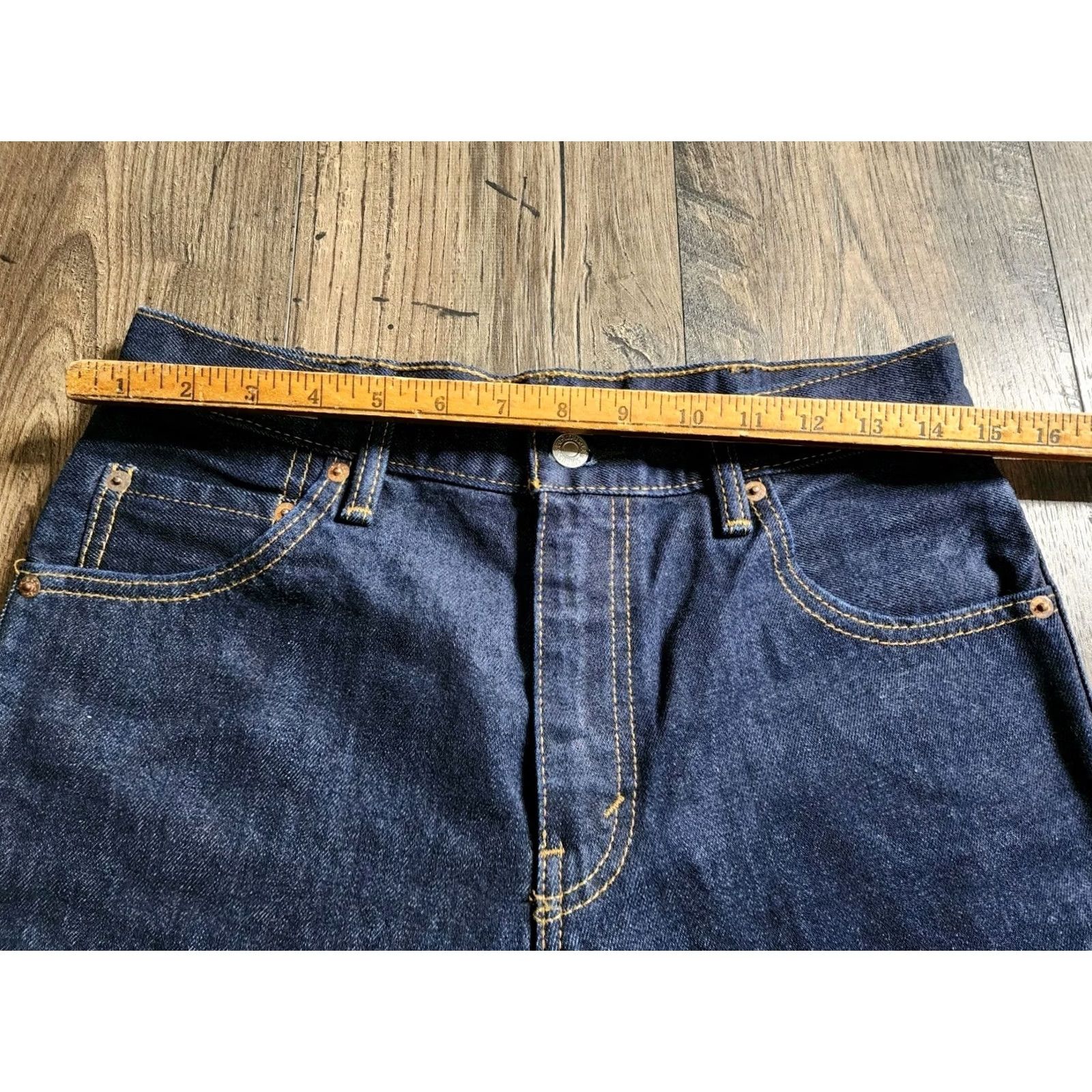 Levi's LEVI'S 511 Jeans Men W30/L30 Blue Denim Zip Fly Regular Bootcut Stretch Pocket All Seasons 30 in Inseam Model 511 Size US 30 / EU 46 - 2 Thumbnail