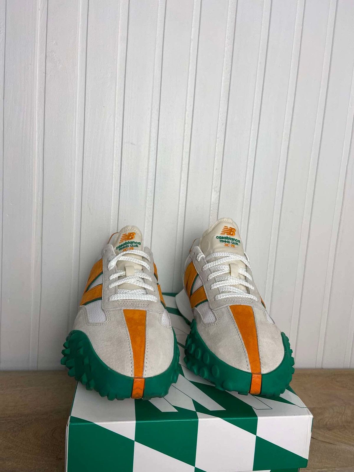 Casablanca × New Balance Used New Balance Casablanca XC-72 Orange Rare size 10,5US Size US 10.5 / EU 43-44 - 4 Thumbnail