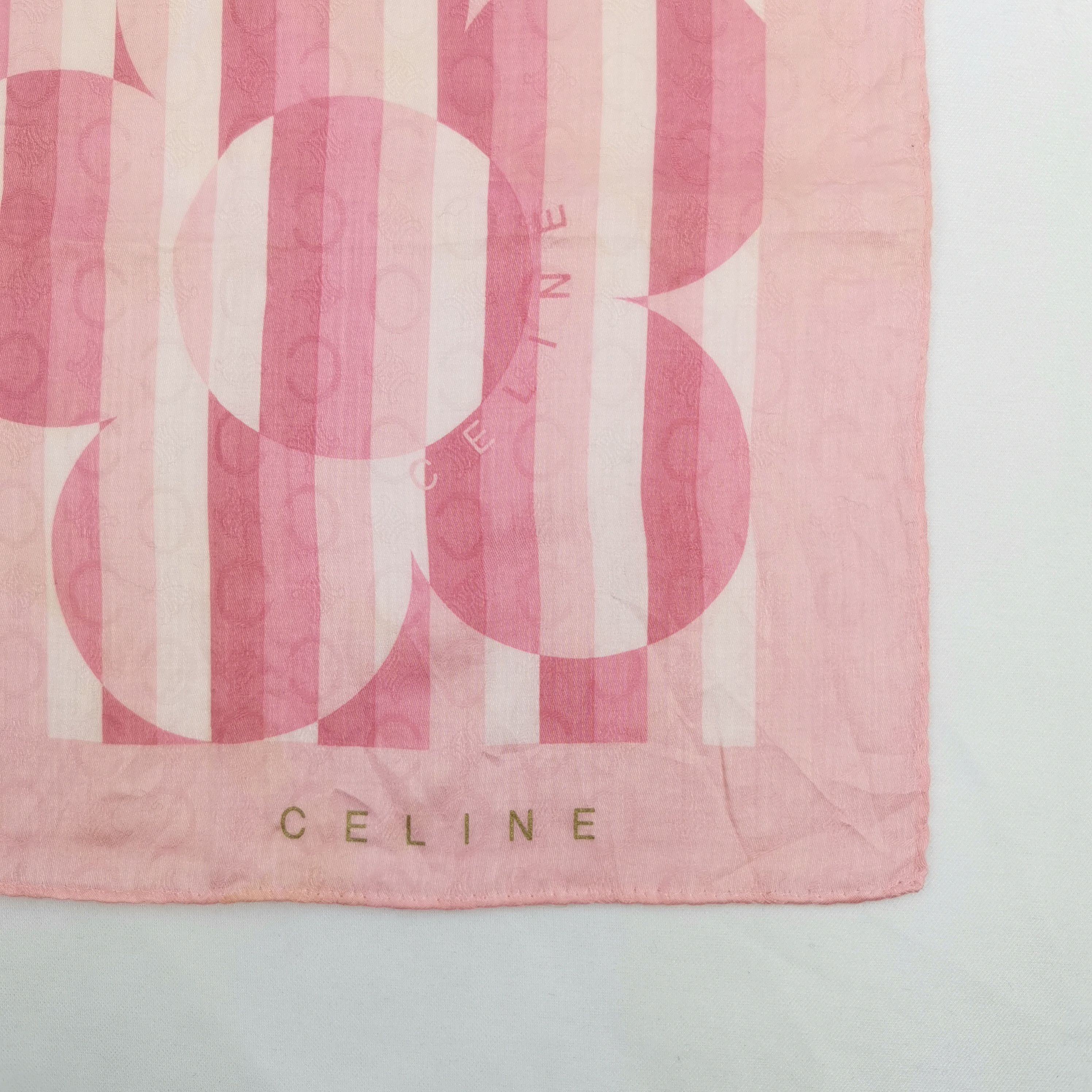 Celine Vintage Celine Handkerchief Neckerchief Bandana Size ONE SIZE - 3 Thumbnail