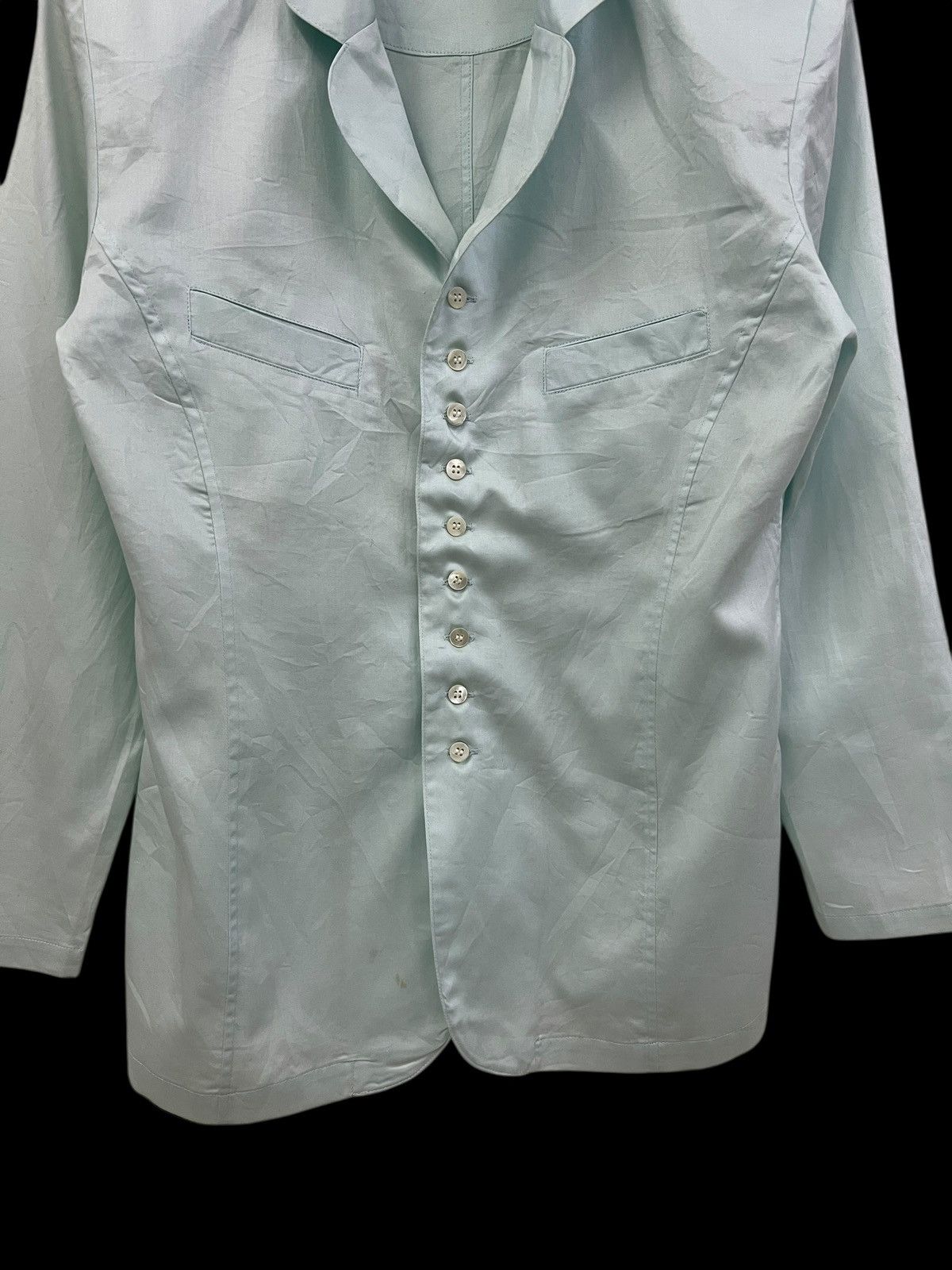 Y's 1990s Y’s bis Button Mint Jacket Size M / US 6-8 / IT 42-44 - 5 Thumbnail