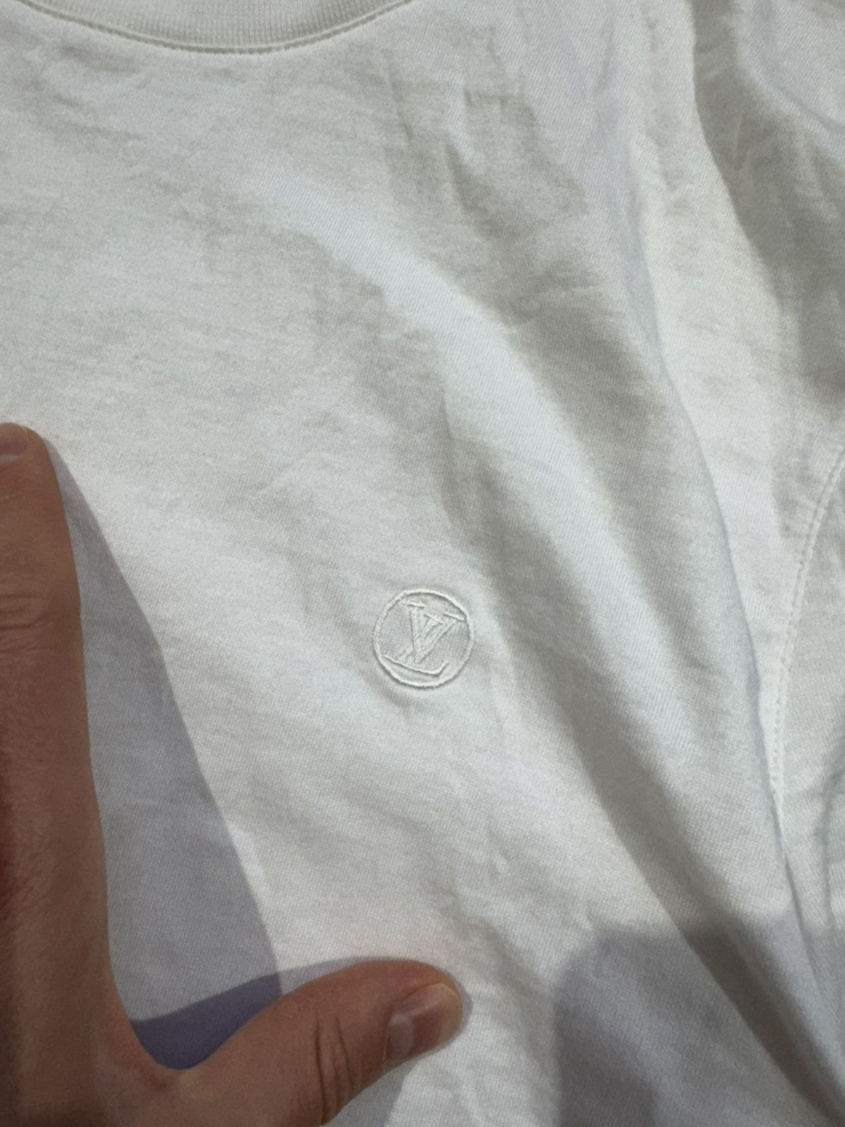Louis Vuitton Louis Vuitton t shirt white Size US M / EU 48-50 / 2 - 4 Thumbnail