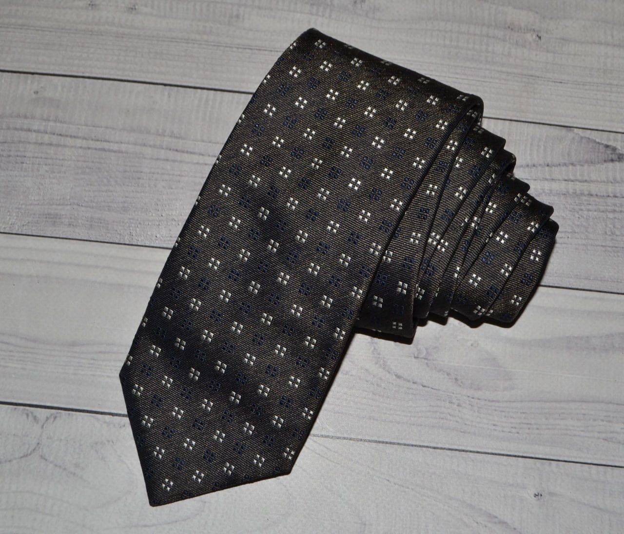 Faconnable Faconnable Brown Silk Tie Size ONE SIZE - 1 Thumbnail