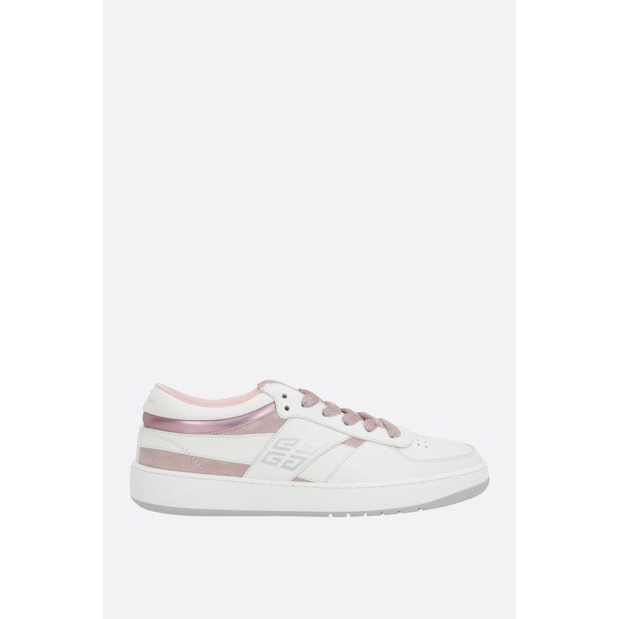 Givenchy GIVENCHY G Move White/Pink Leather Sneakers New & Authentic Size US 6 / IT 36 - 1 Thumbnail