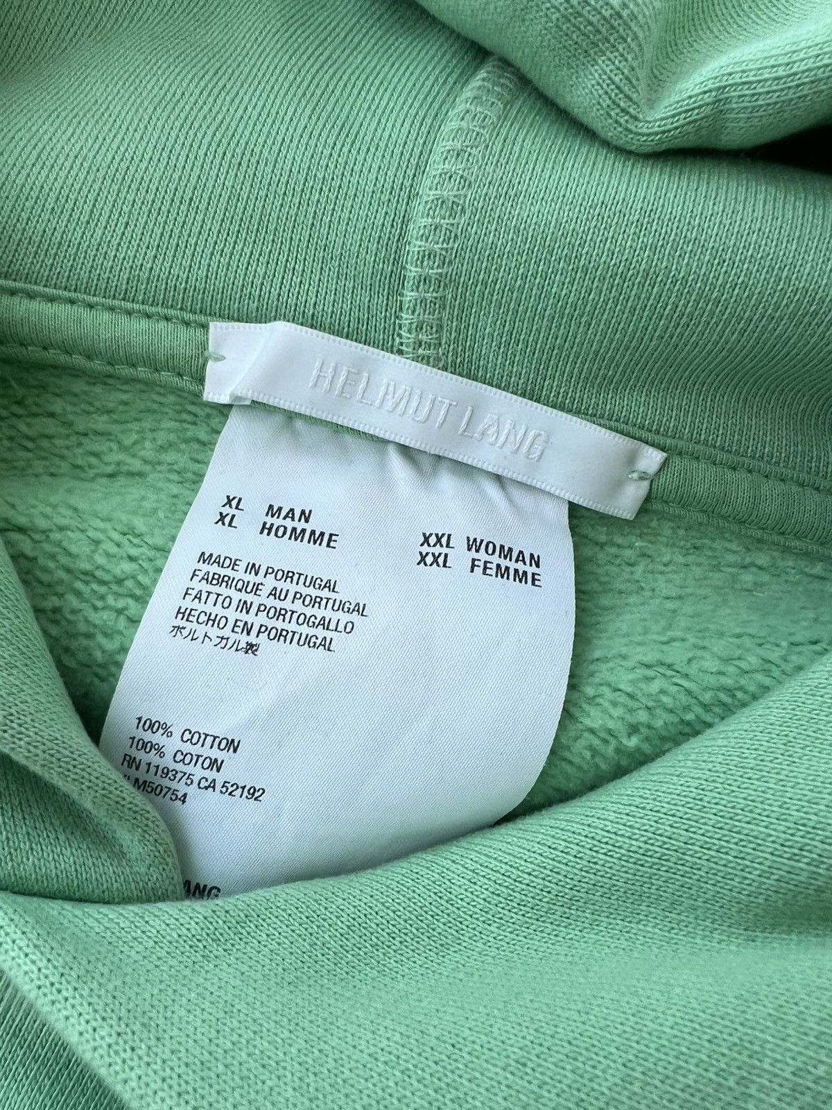 Helmut Lang HELMUT LANG Mascot Bear Hoodie Size US XL / EU 56 / 4 - 7 Thumbnail