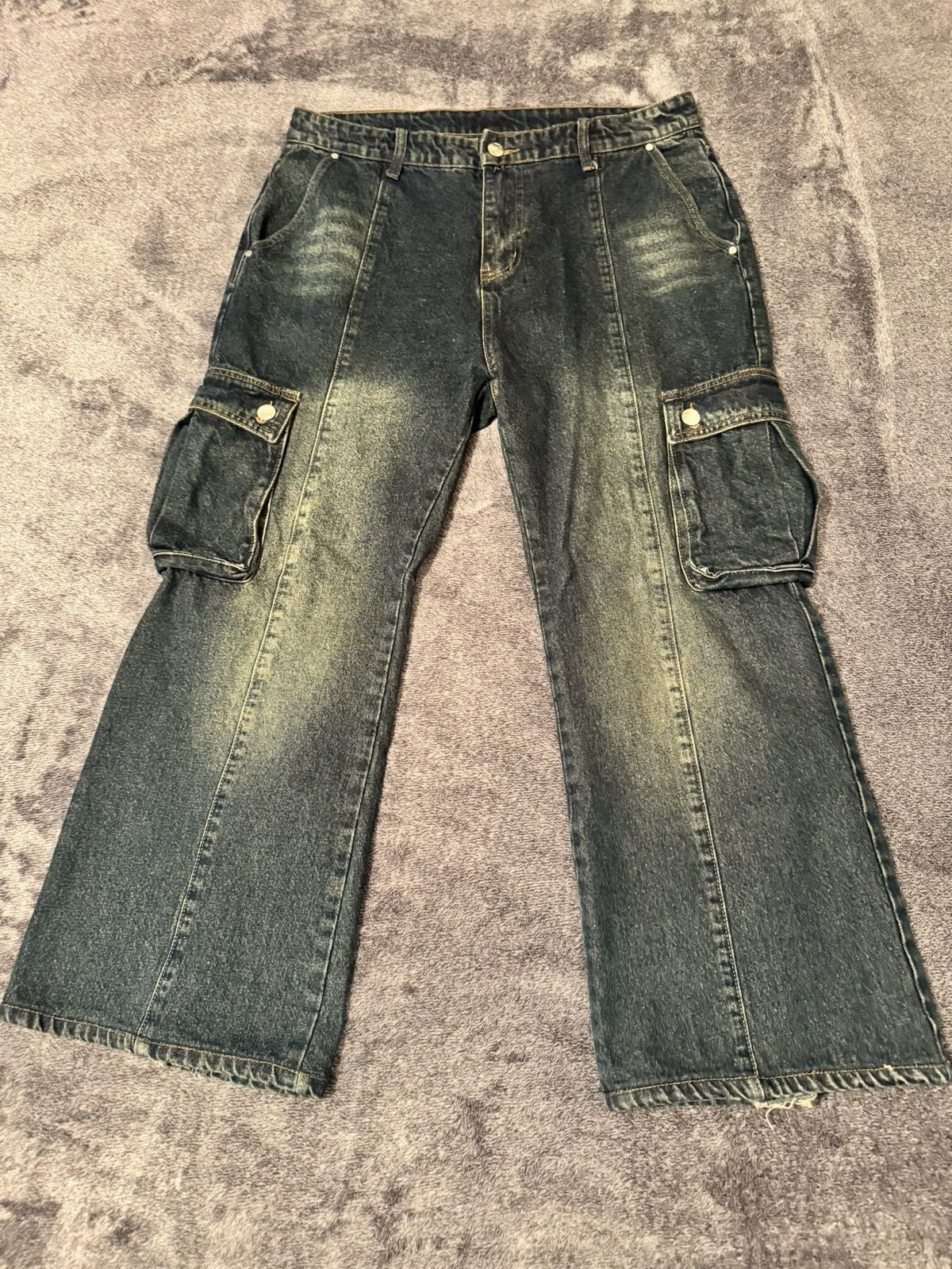 Vintage Ditch Cargo Denim Size US 34 / EU 50 - 3 Thumbnail