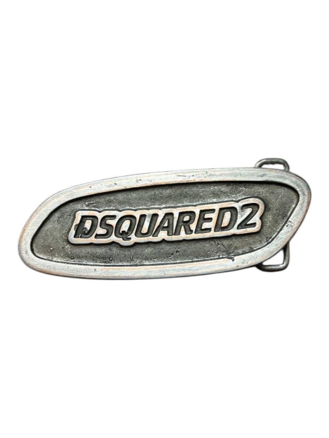 Dsquared2 Vintage Dsquared metall distressed crazy buckle for belt Size ONE SIZE - 1 Thumbnail
