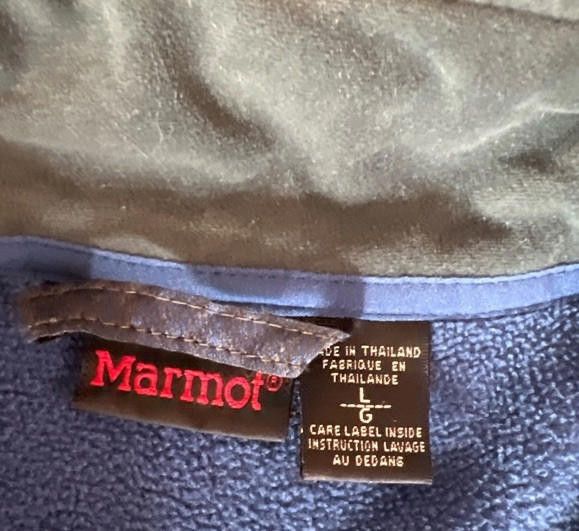 Marmot mens marmot fleece jacket sz large Size US L / EU 52-54 / 3 - 7 Thumbnail