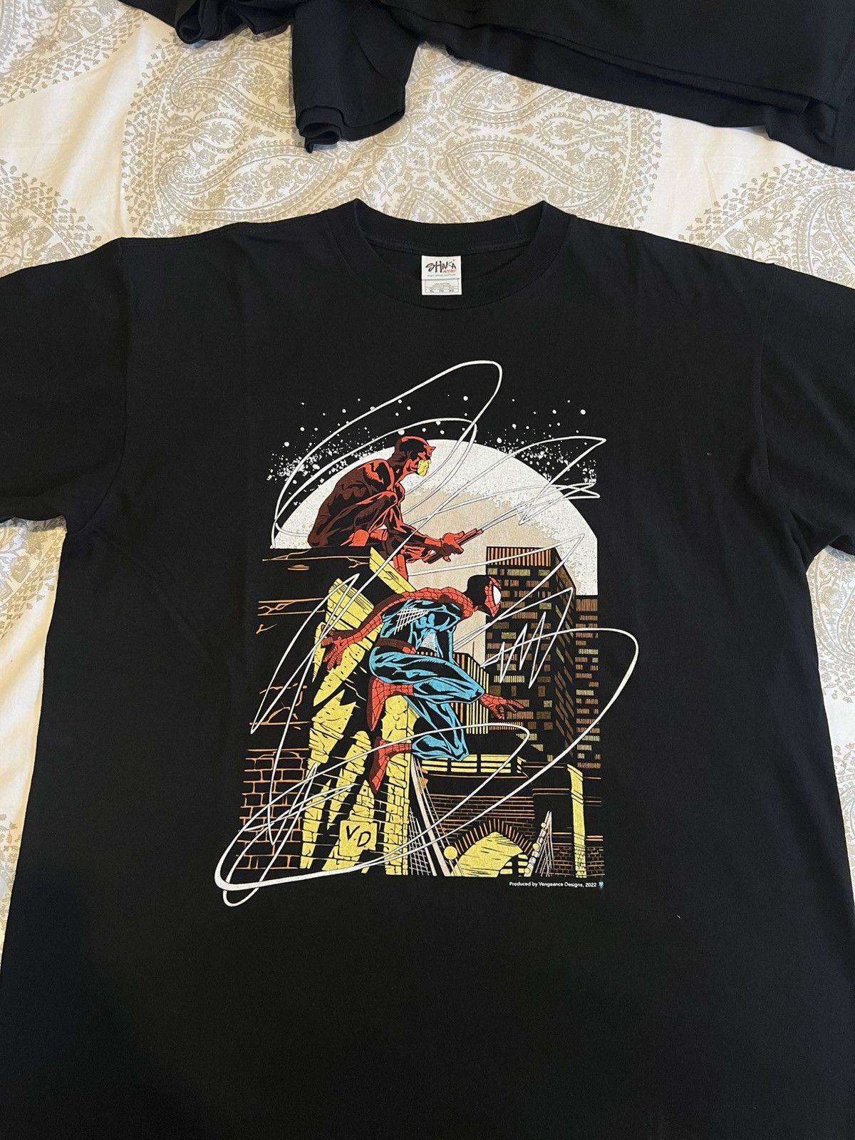 Marvel Comics Spider-Man x Daredevil Tshirt Size US XL / EU 56 / 4 - 5 Thumbnail