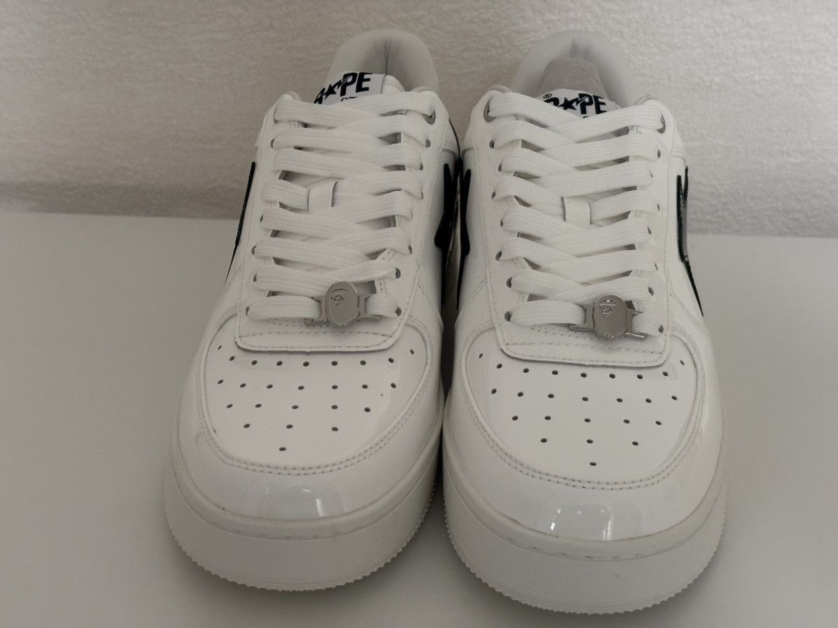 Bape Authentic ape bape bape sta #1 white US 11 new bapesta Size US 11 / EU 44 - 3 Thumbnail