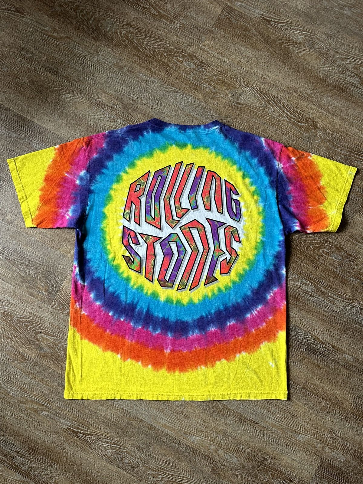 Liquid Blue × The Rolling Stones × Vintage Vintage 2002 Liquid Blue The Rolling Stones LSD T-Shirt Size US XL / EU 56 / 4 - 8 Thumbnail