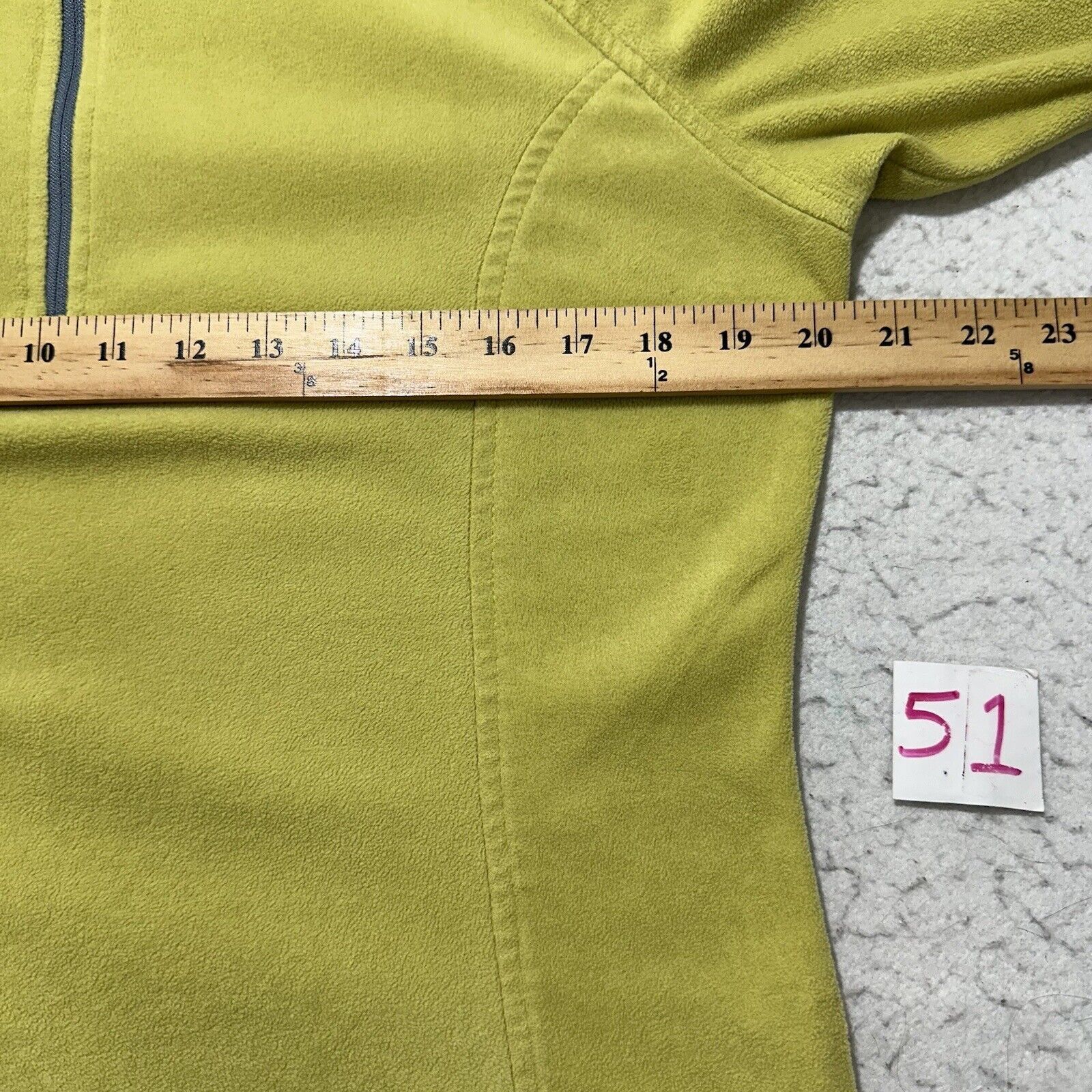 Marmot Marmot Large Yellow Green Sweatshirt 1/2 Zip Fleece Pullover Size L / US 10 / IT 46 - 9 Thumbnail